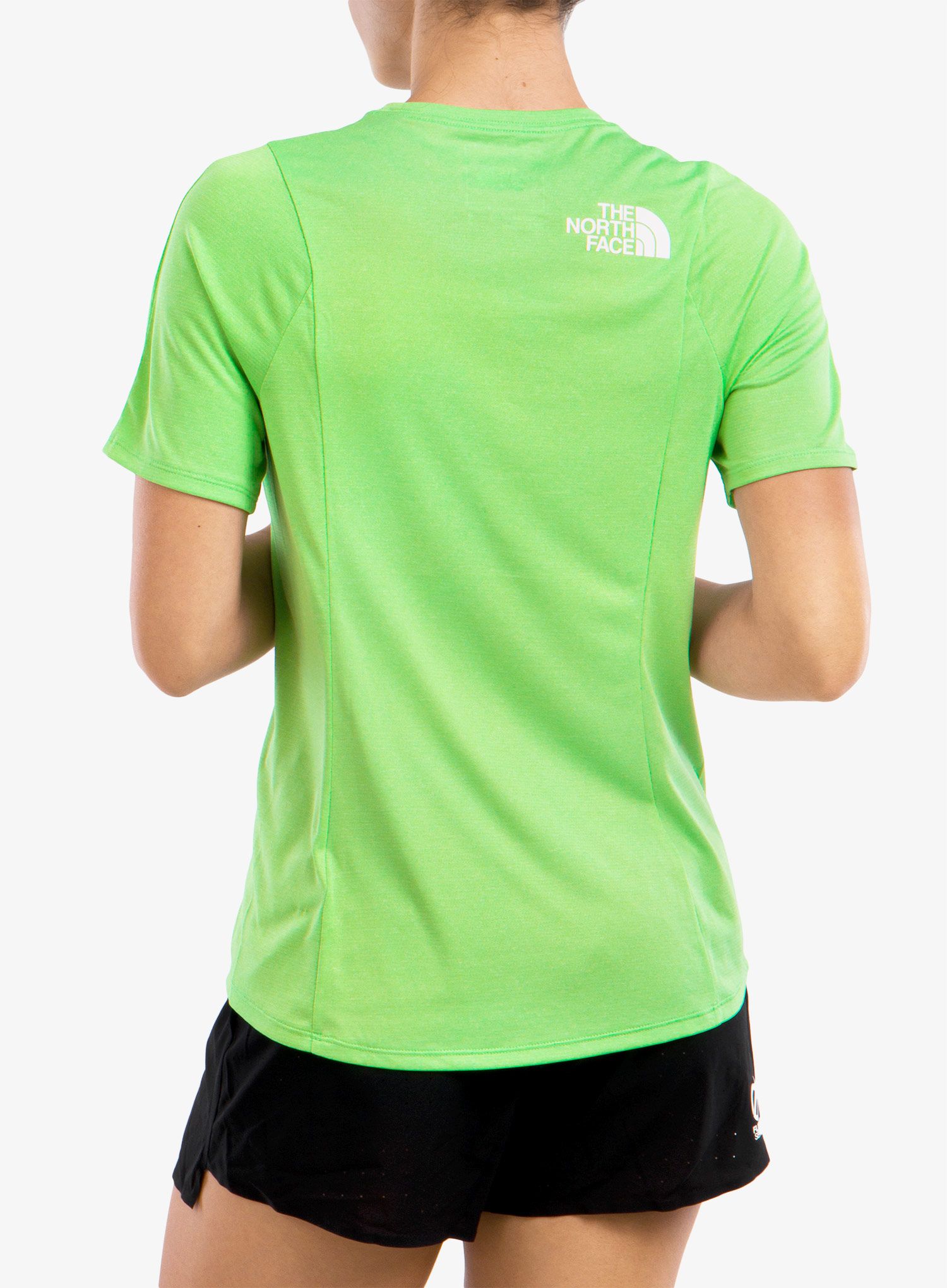 Ženska majica The North Face Flight Better Than Naked - chlorophyll green heather