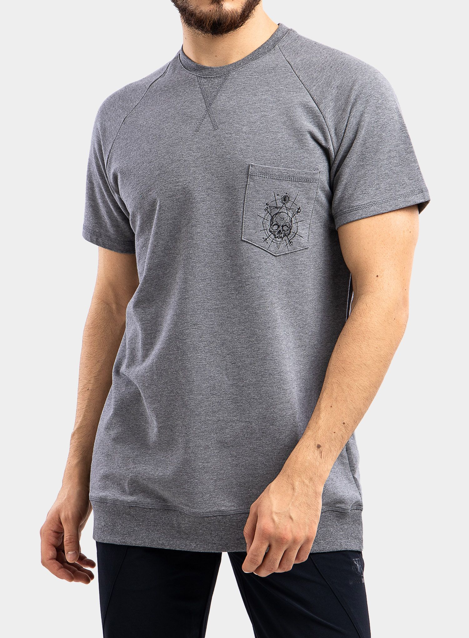 Bombažna majica Majesty Vanguard T-shirt - grey