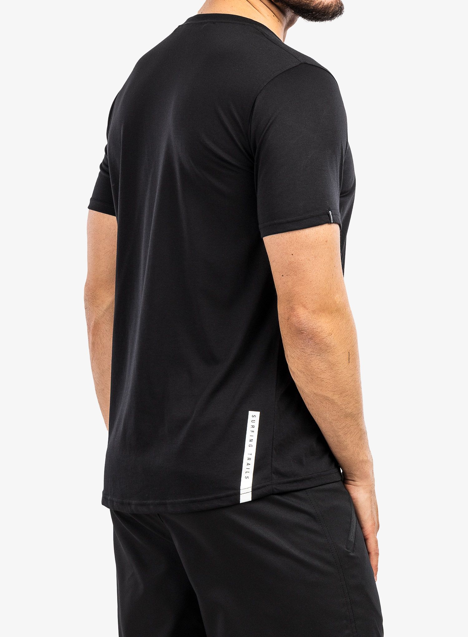 Moška kolesarska majica ION Logo SS DR - black