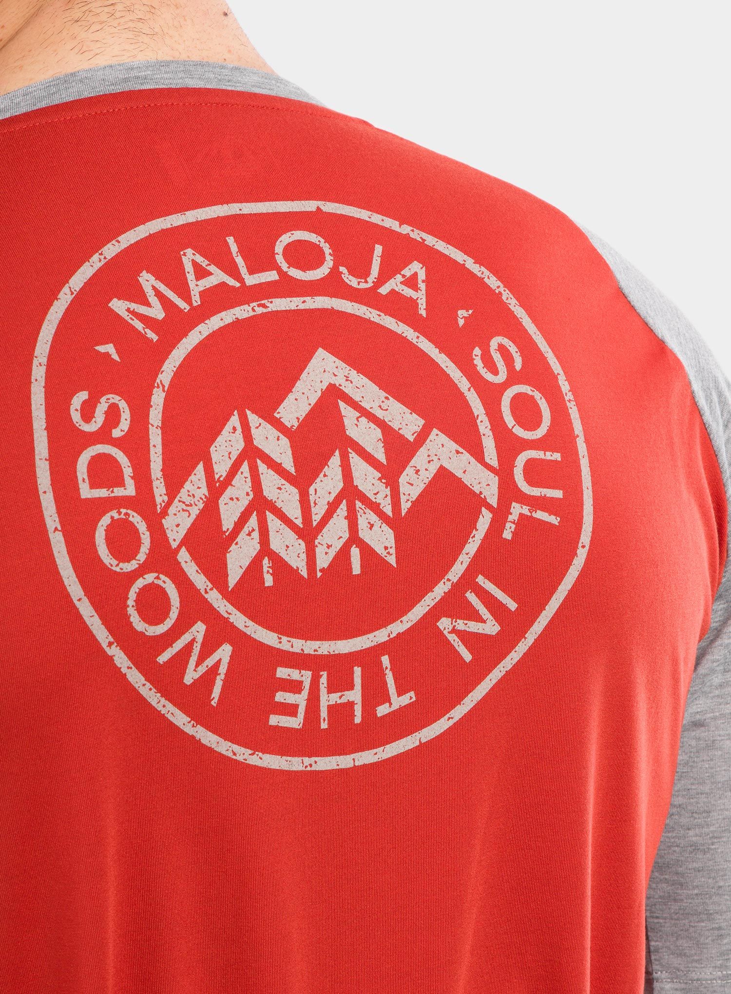 Moška kolesarska majica Maloja Jupiterbart - firebug
