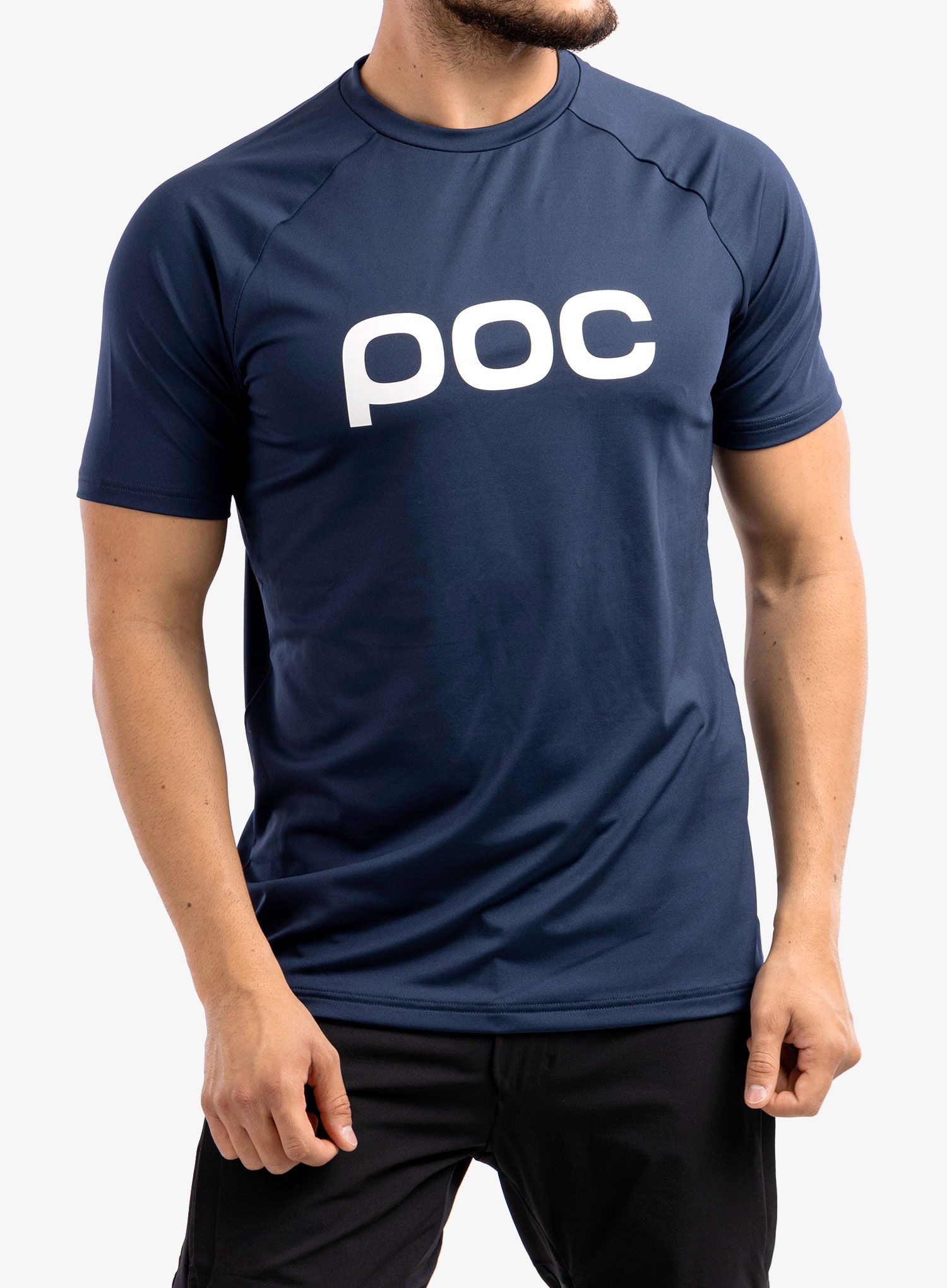 Moška kolesarska majica POC Reform Enduro Tee - turmaline navy