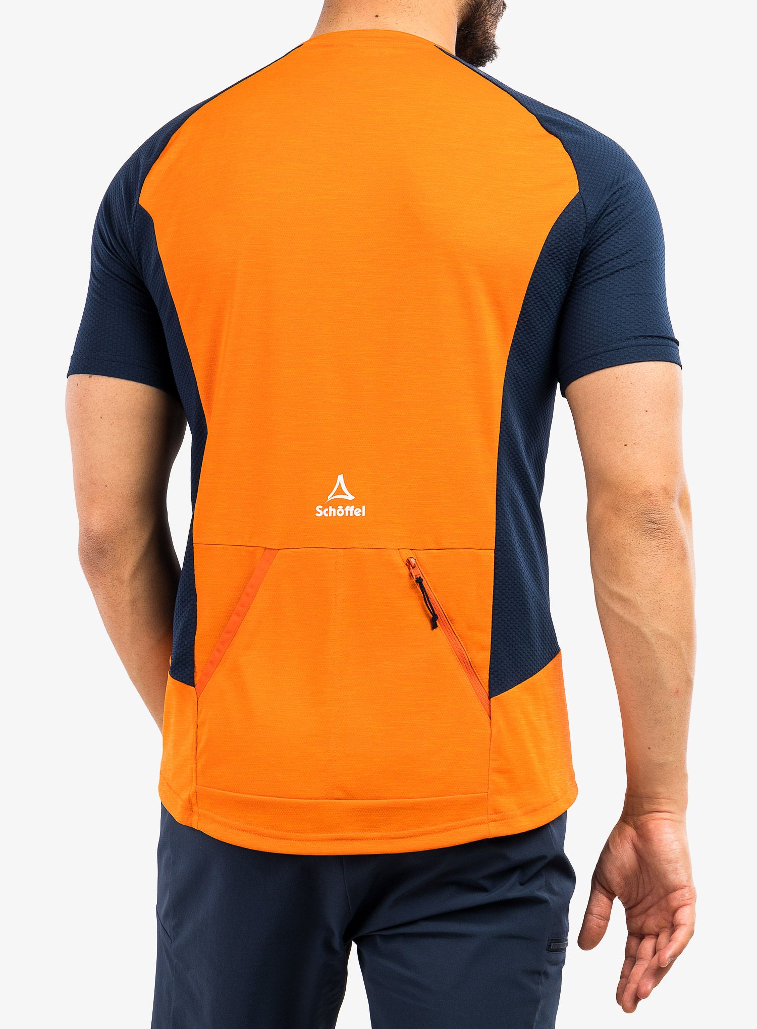 Moška kolesarska majica Schoffel Shirt Auvergne M - orange blaze