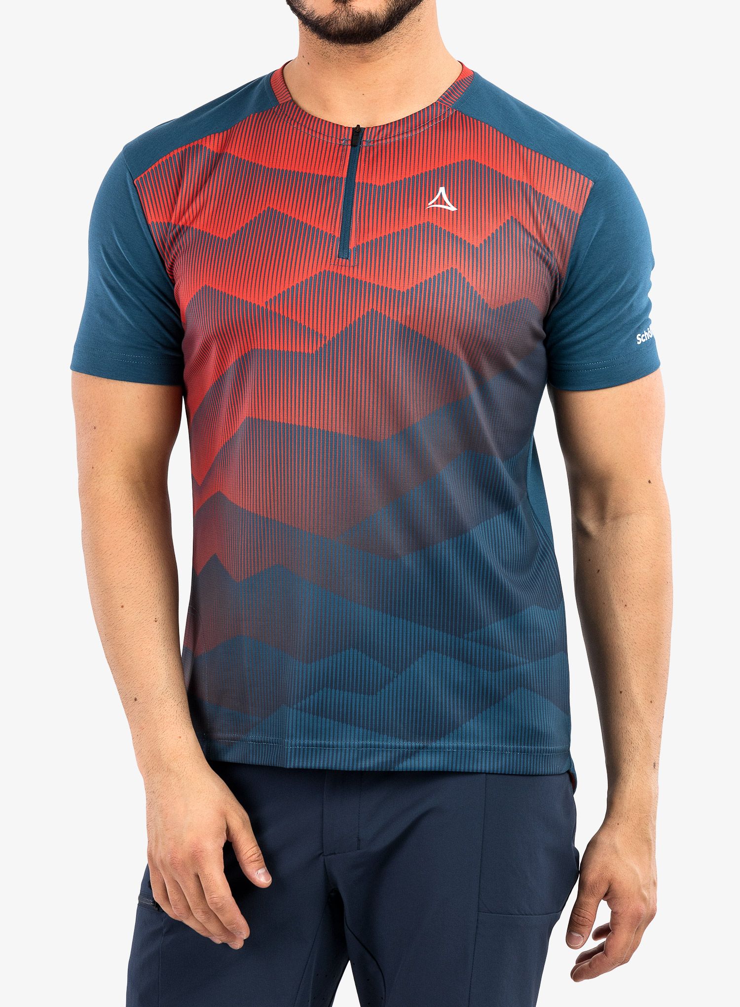 Moška kolesarska majica Schoffel Shirt Proud M - lakemount blue