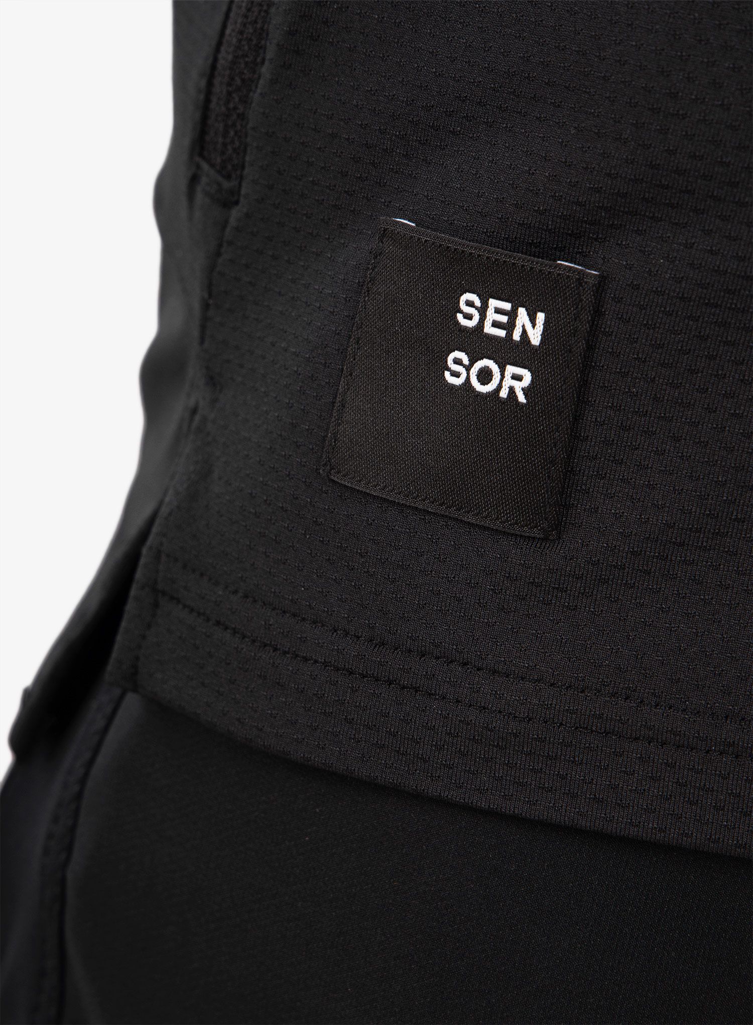 Moška kolesarska majica Sensor Helium Jersey S/S - black/stars