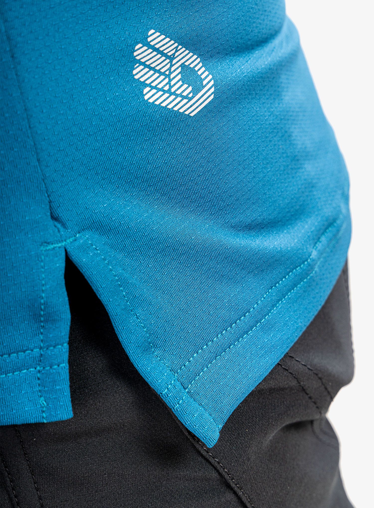 Moška kolesarska majica Sensor Helium Jersey S/S - saphire/trees