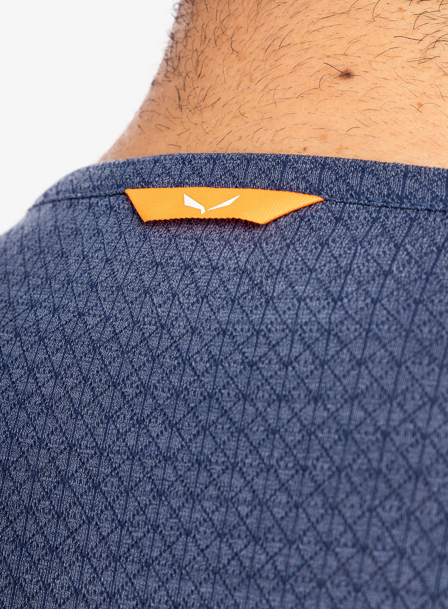 Moška majica Salewa Zebru Medium Warm Amr T-Shirt - dark denim