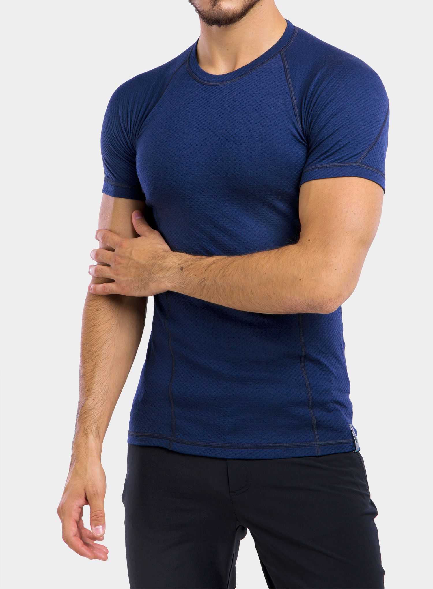 Termo majica Sensor Merino DF Tee S/S - deep blue