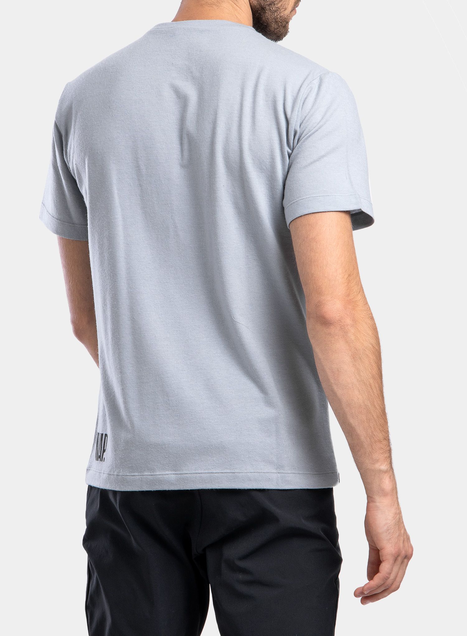 Moška majica SNAP Technical Merino T-Shirt SS  - cold grey