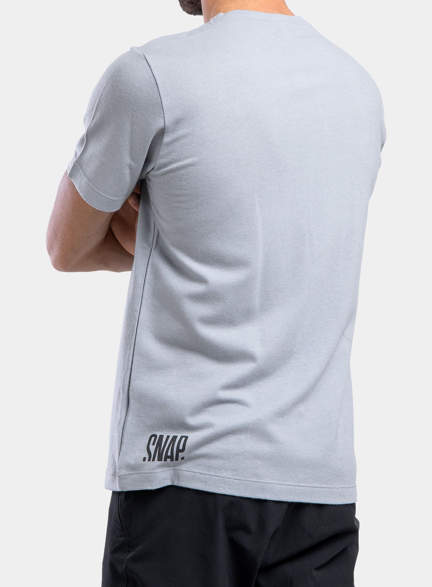 Moška majica SNAP Technical Merino T-Shirt SS  - cold grey