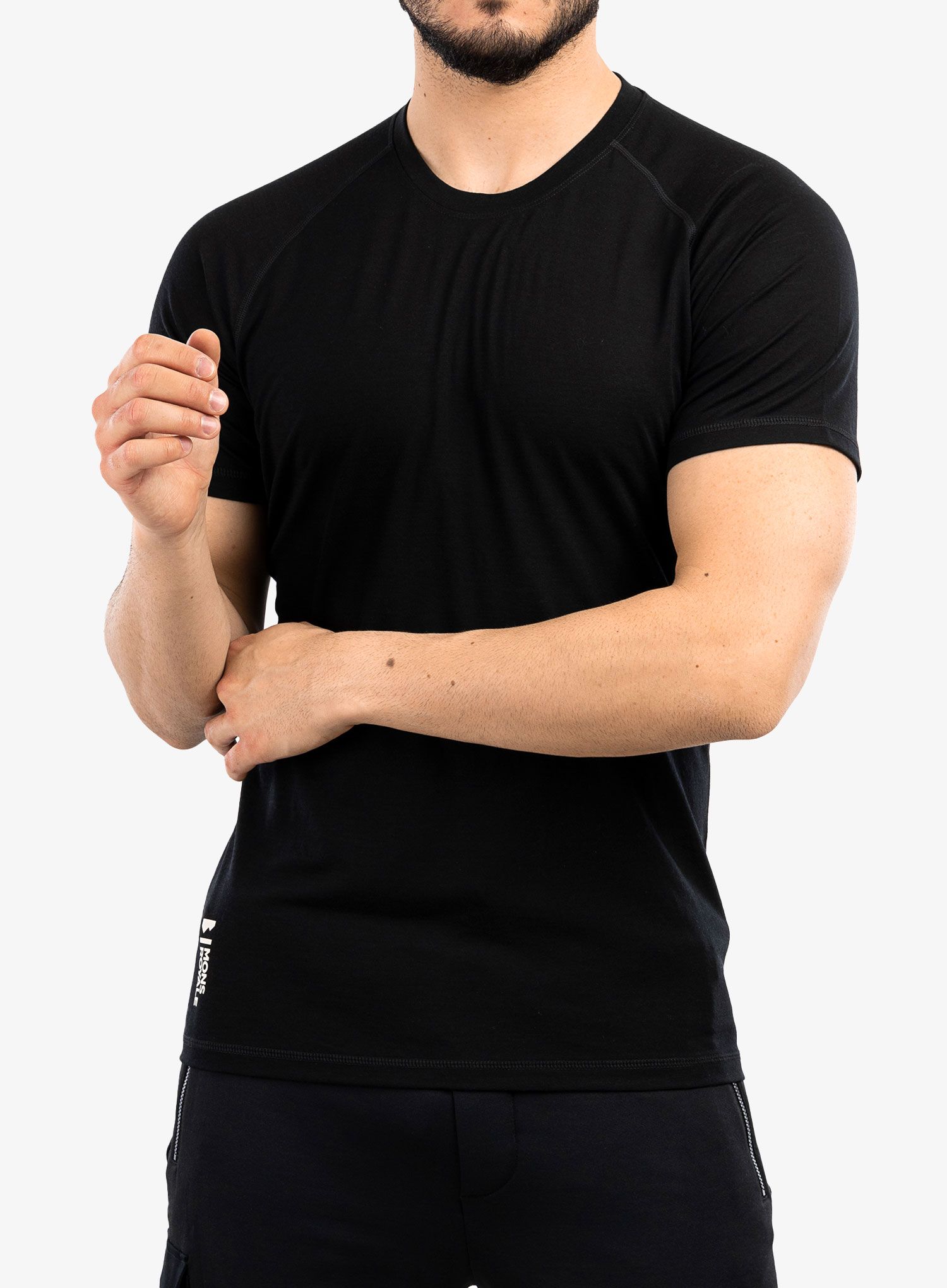 Termo majica Mons Royale Temple Tech T-Shirt - black
