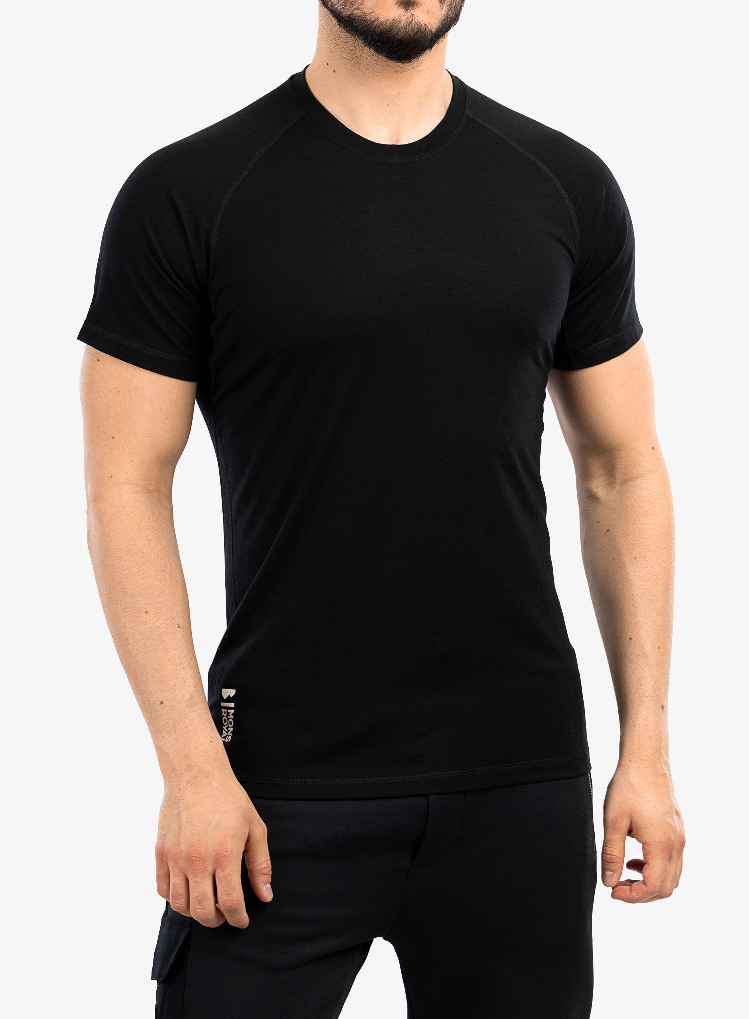 Termo majica Mons Royale Temple Tech T-Shirt - black
