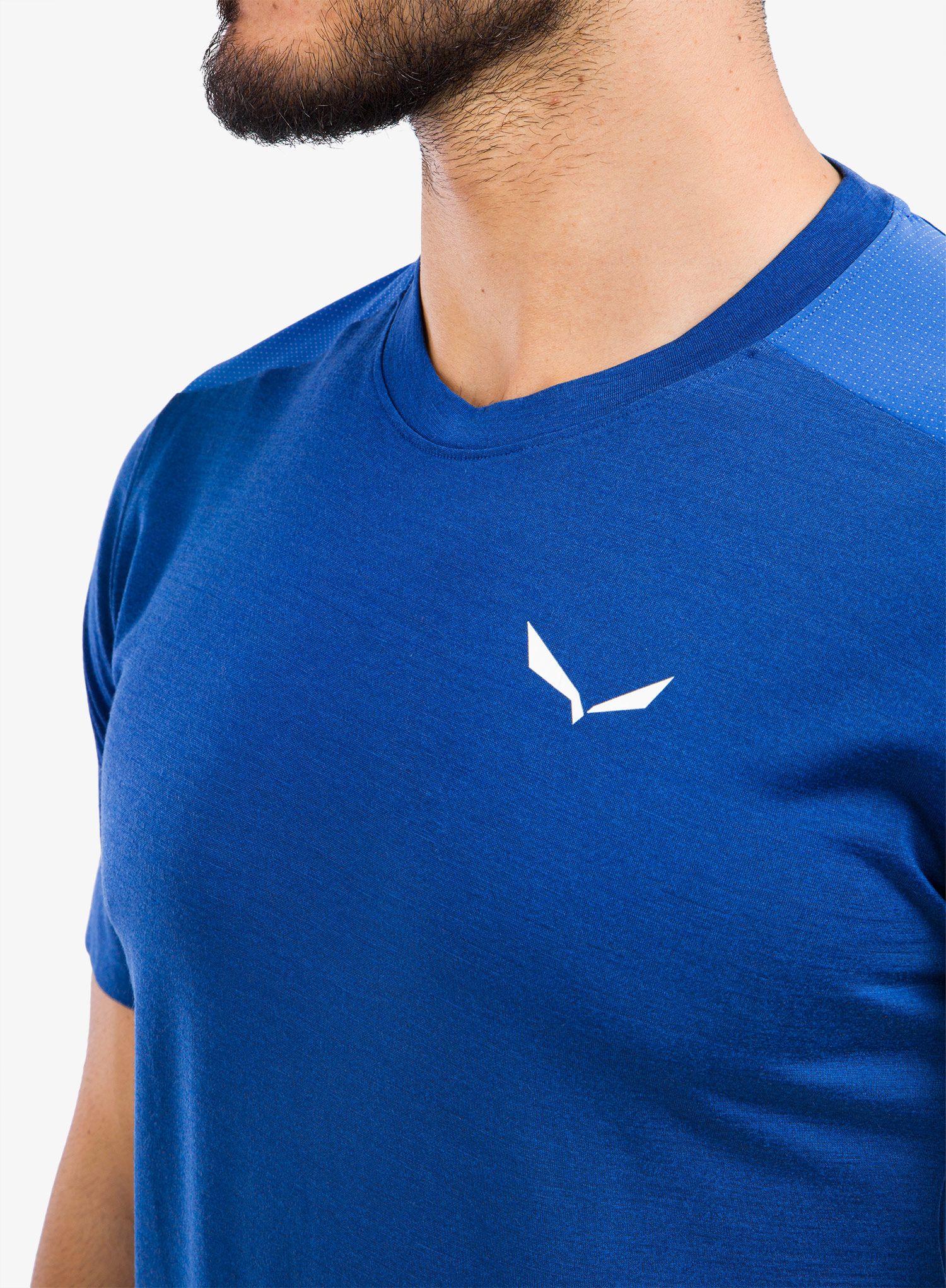 Termo majica Salewa Agner Merino T-shirt - electric
