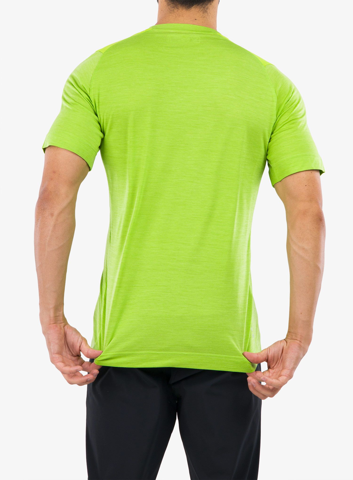 Termo majica Salewa Agner Merino T-shirt - pale frog