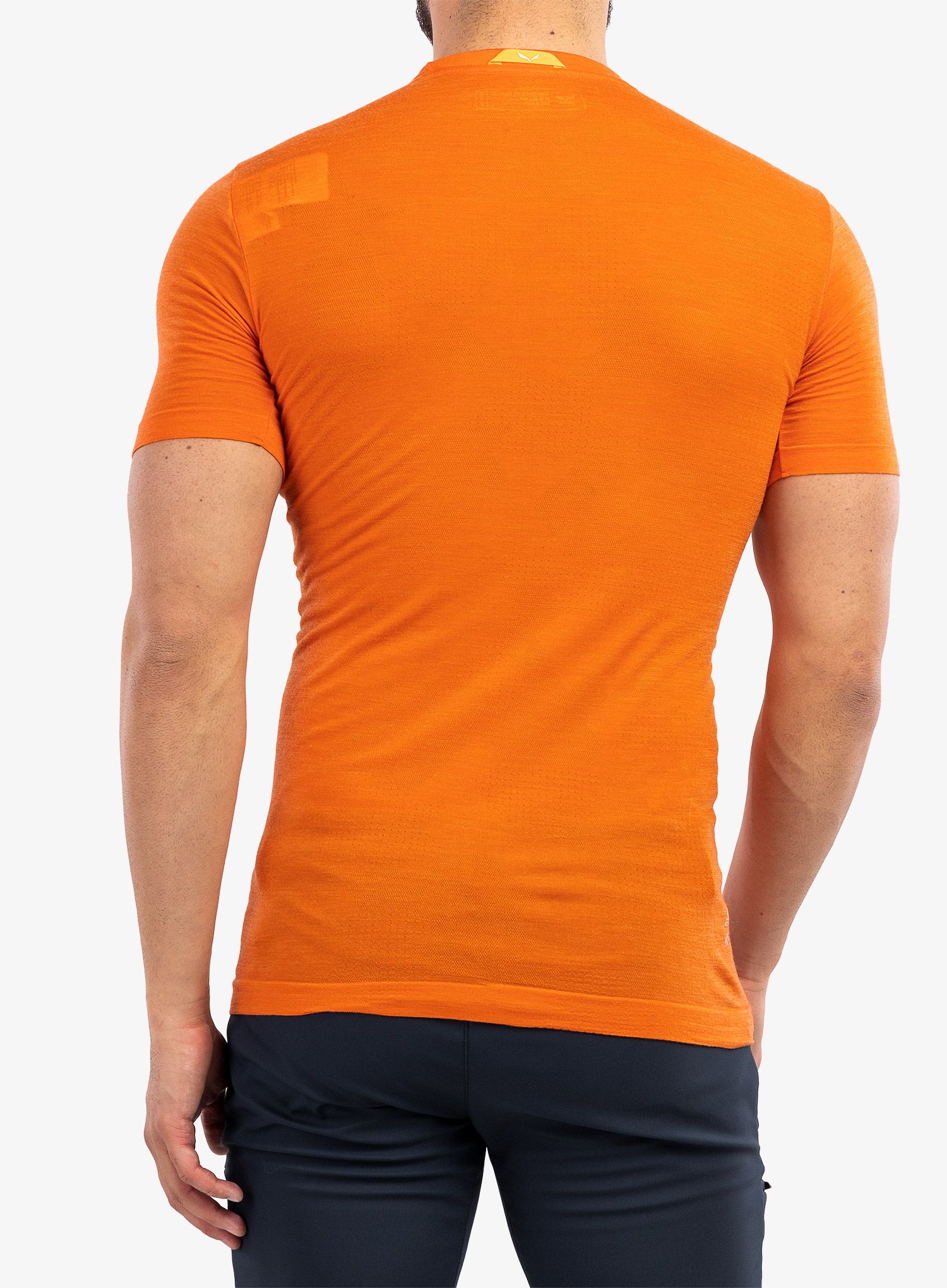 Termo majica Salewa Zebru Fresh AMR T-shirt - red orange