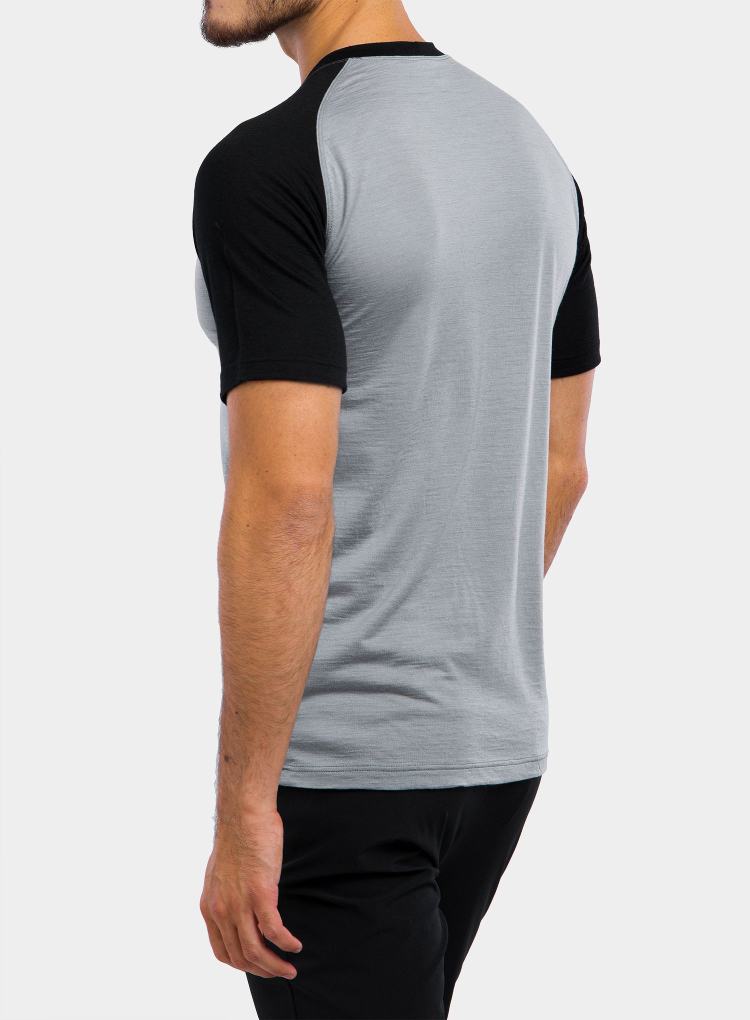 Merino majica Sensor Merino Active PT Tee S/S - grey adventure