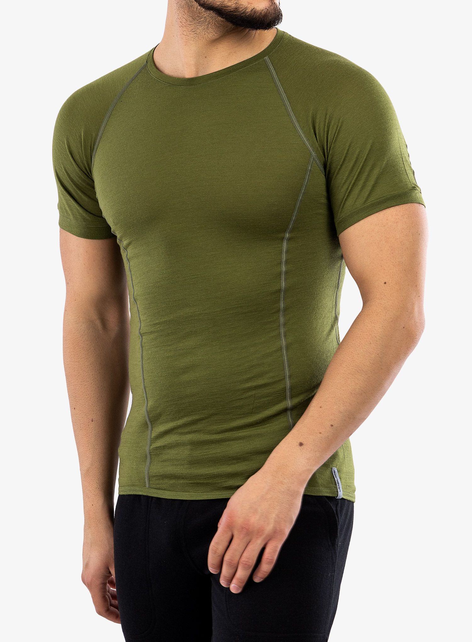Termo majica Sensor Merino Active Tee S/S - safari