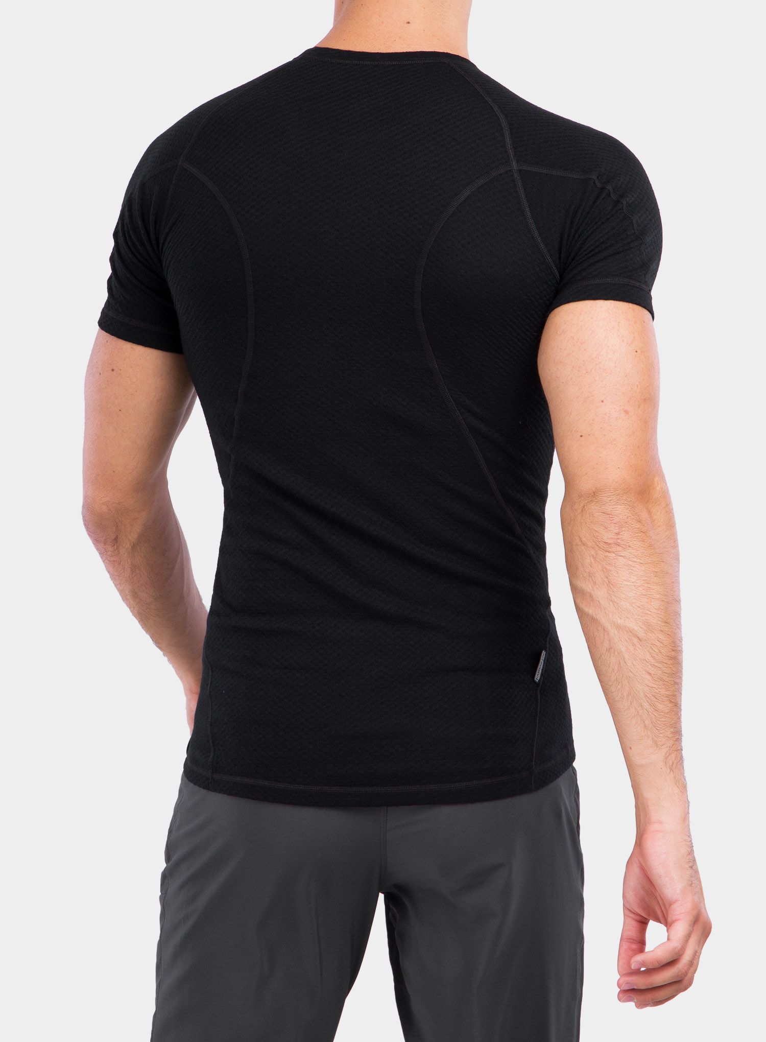 Termo majica Sensor Merino DF Tee S/S  - black
