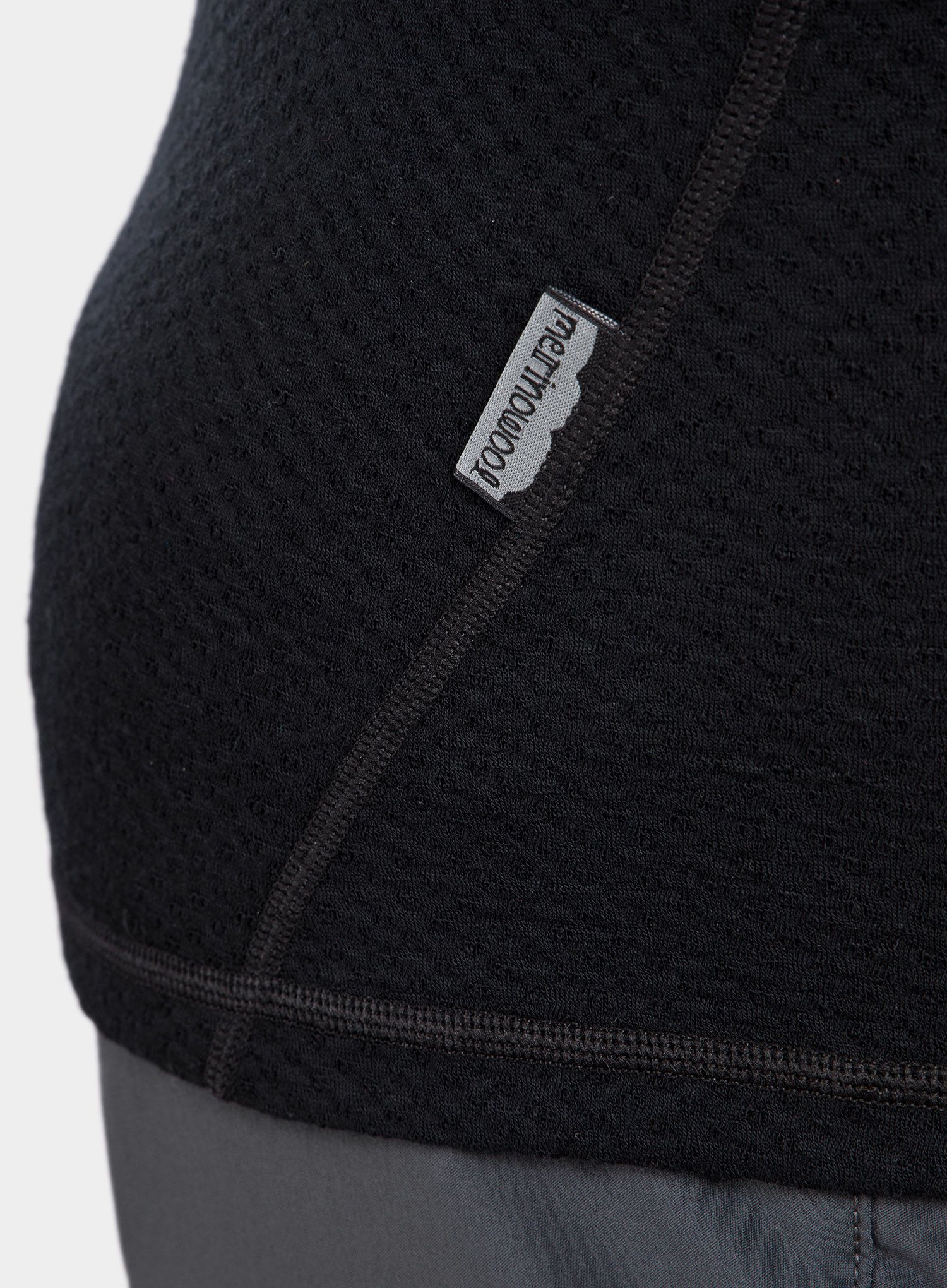 Termo majica Sensor Merino DF Tee S/S  - black