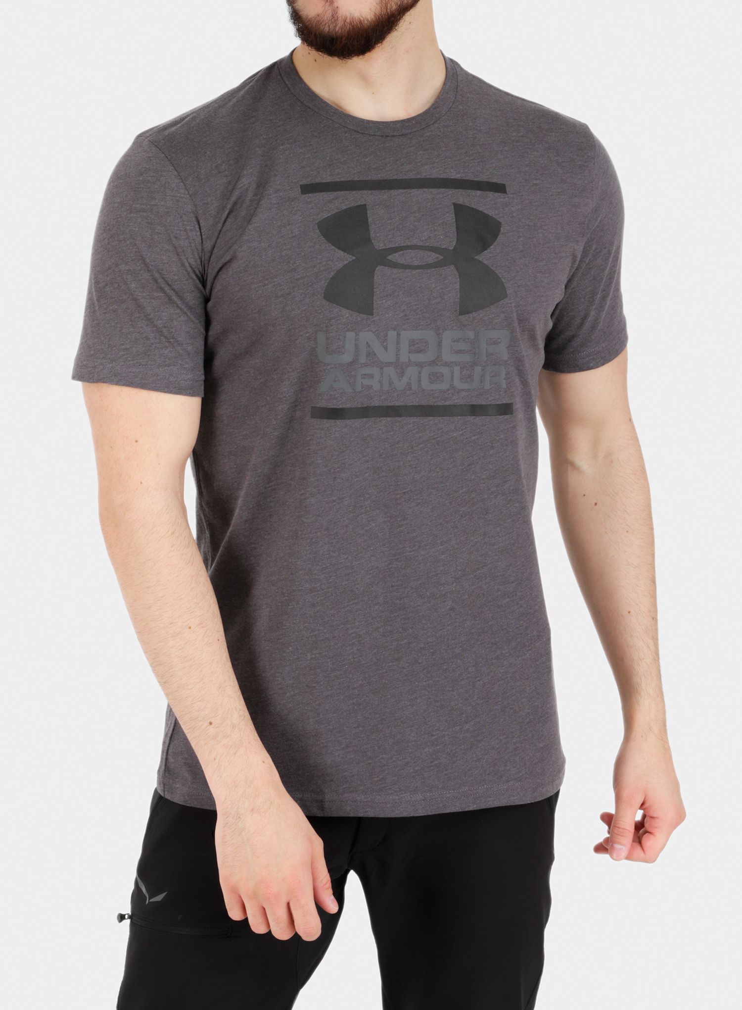 Moška majica Under Armour UA GL Foundation Short Sleeve T-Shirt - Loose - charcoal medium/graphite