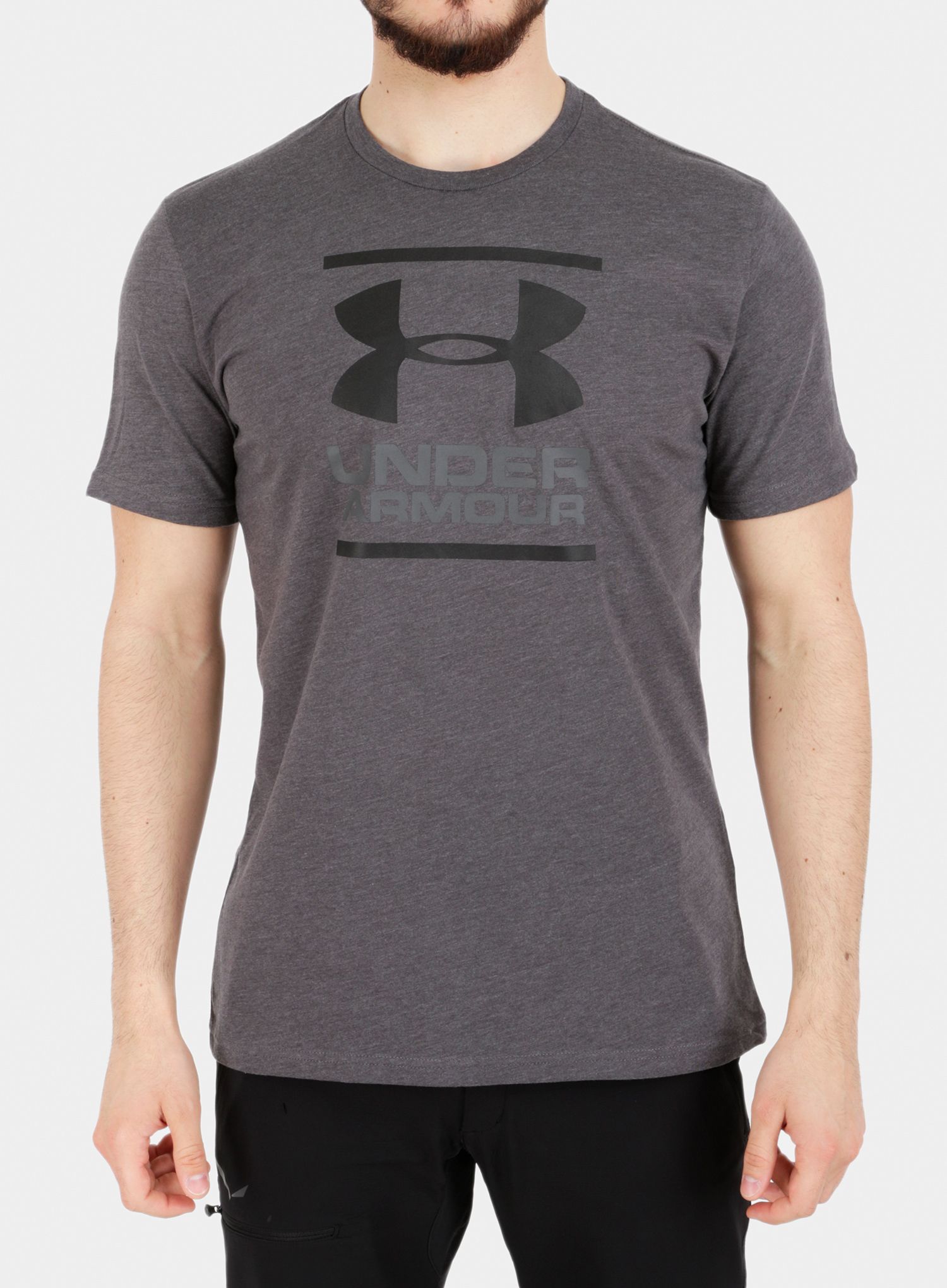 Moška majica Under Armour UA GL Foundation Short Sleeve T-Shirt - Loose - charcoal medium/graphite