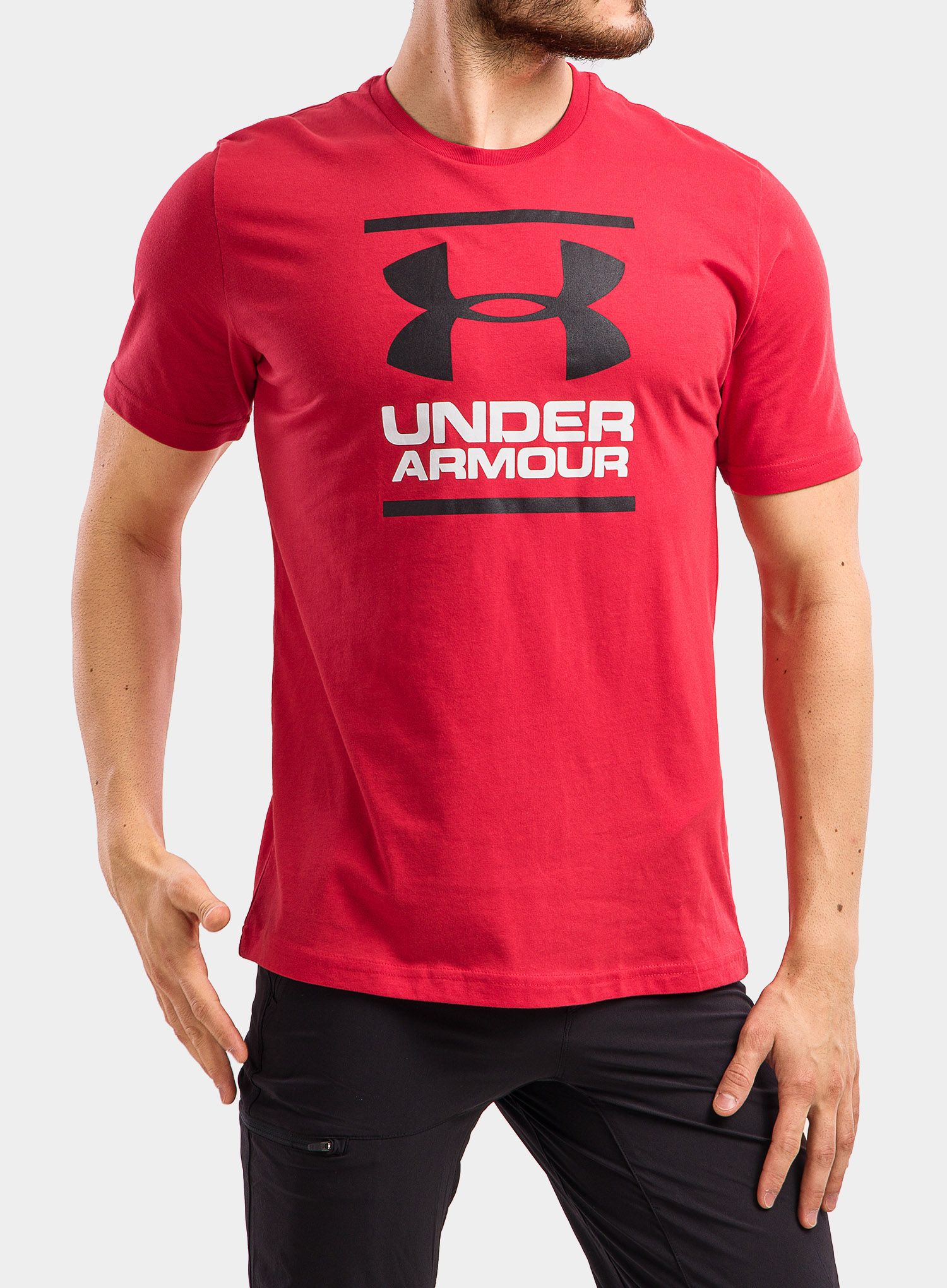 Moška majica Under Armour GL Foundation SS T - red/white/black