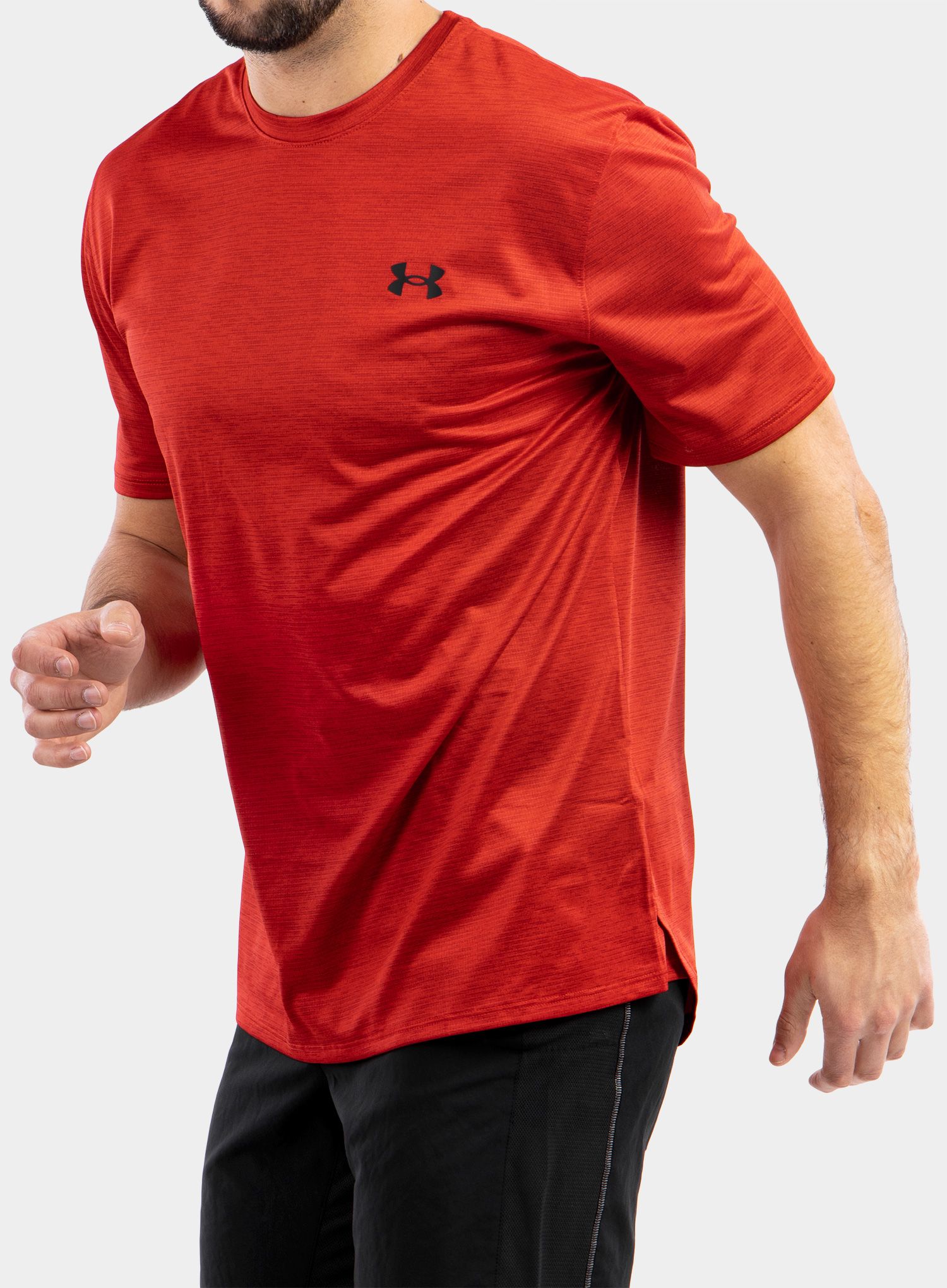 Moška majica Under Armour Training Vent 2.0 S/S - red/black