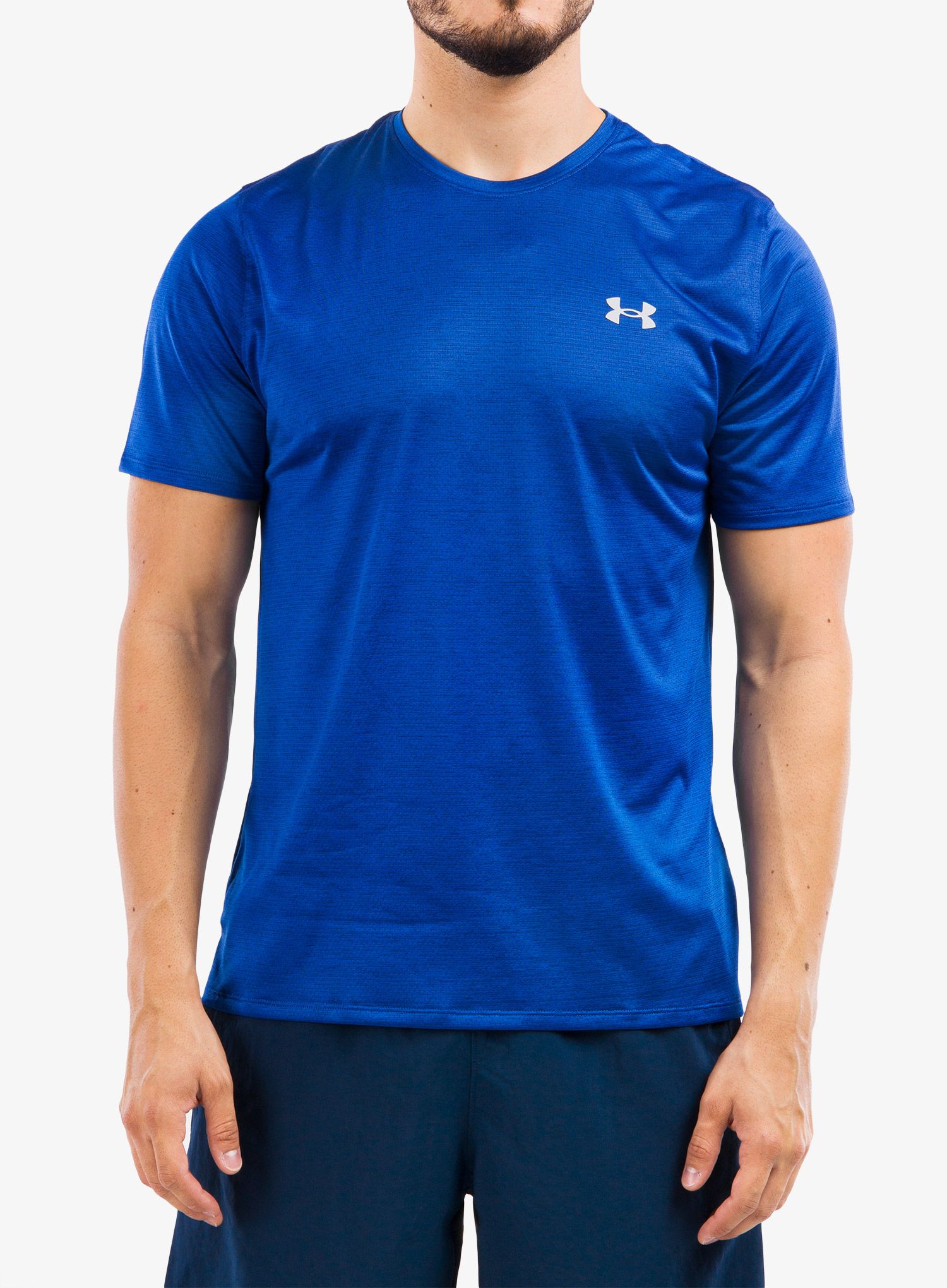 Moška majica Under Armour Training Vent 2.0 S/S - royal/mod gray