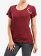 Ženska majica Ocun Bamboo T Blossom - wine merlot
