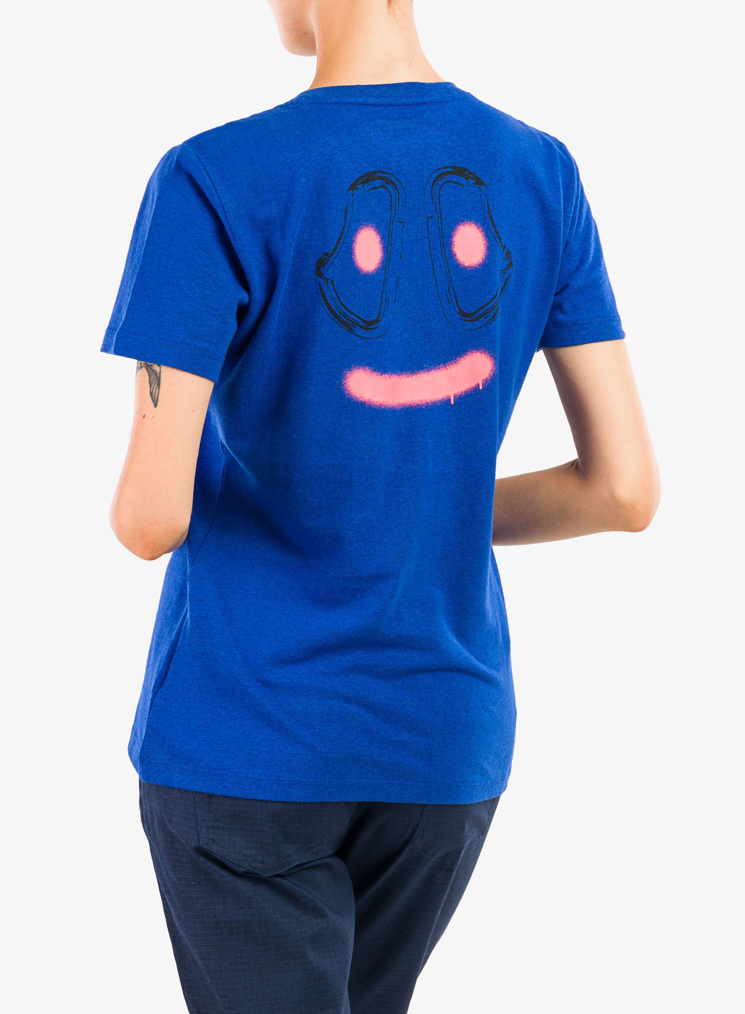 Ženska majica Salewa Lavaredo Hemp Print T-Shirt - electric