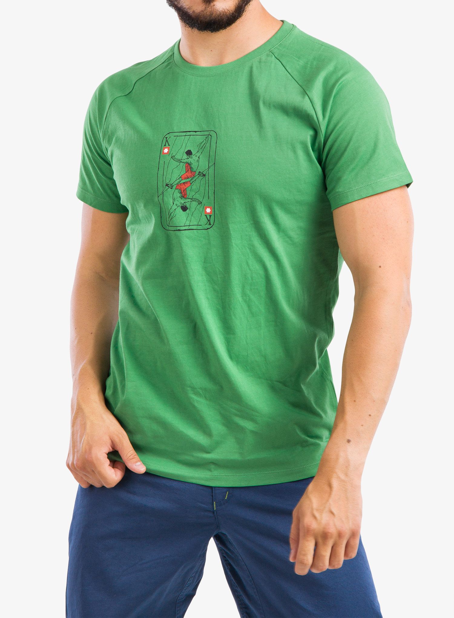 Majica Ocun Raglan T - green mint king