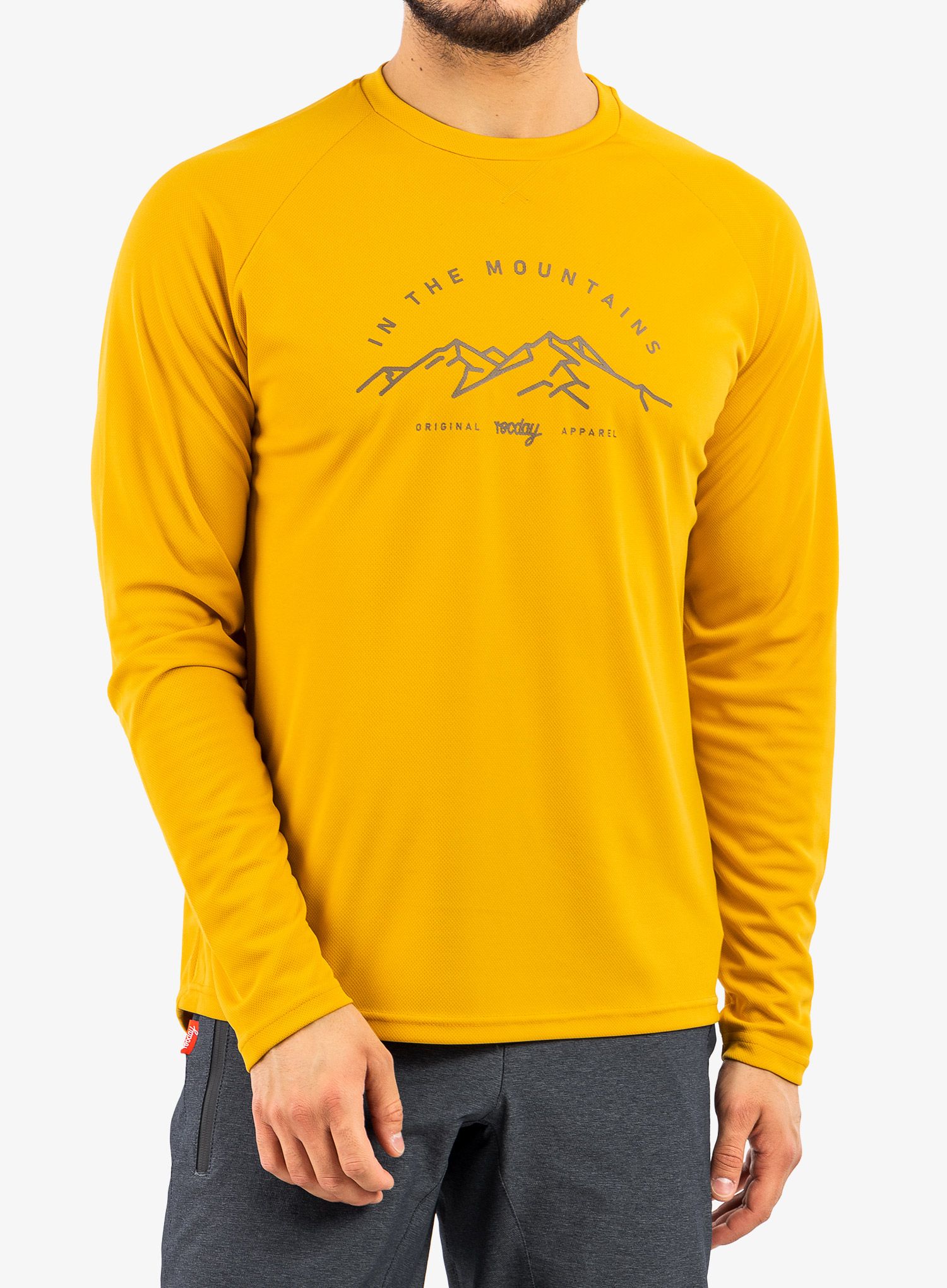 Puloverji brez kapuce Rocday Mount - yellow