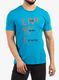 Majica s potiskom CMP Verte T-Shirt Bamboo Jersey - danube