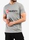 Majica s potiskom Majesty Logo T-shirt - grey