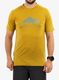 Majica s potiskom Sensor Merino Air PT Explore - mustard