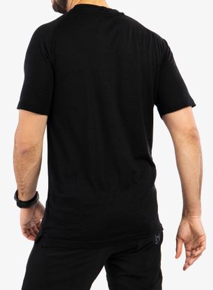 Majica s potiskom Sensor Merino Air PT Summit - black