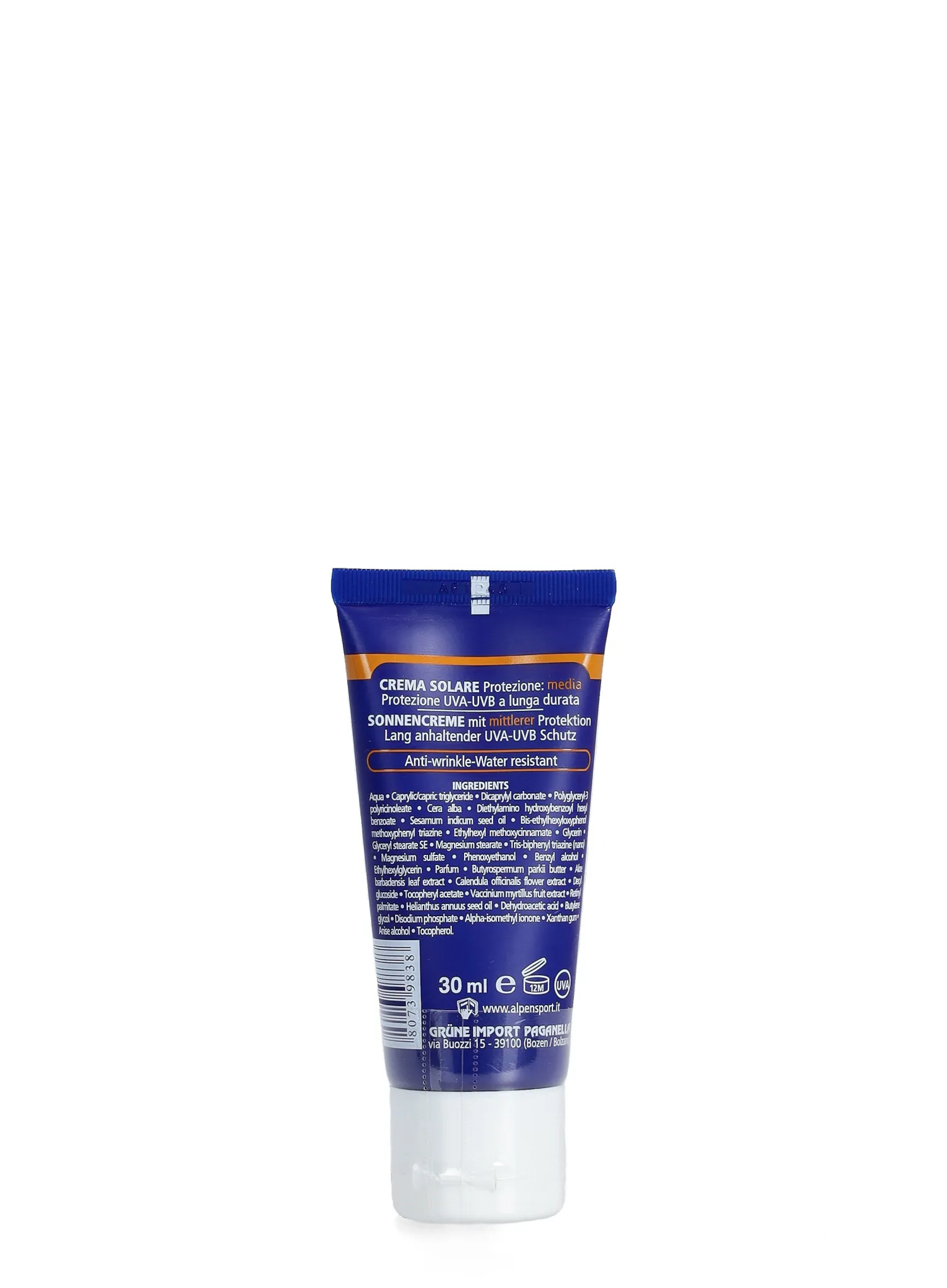 Krema z zaščitnim filtrom Alpen Sun Cream SPF 15 30 ml