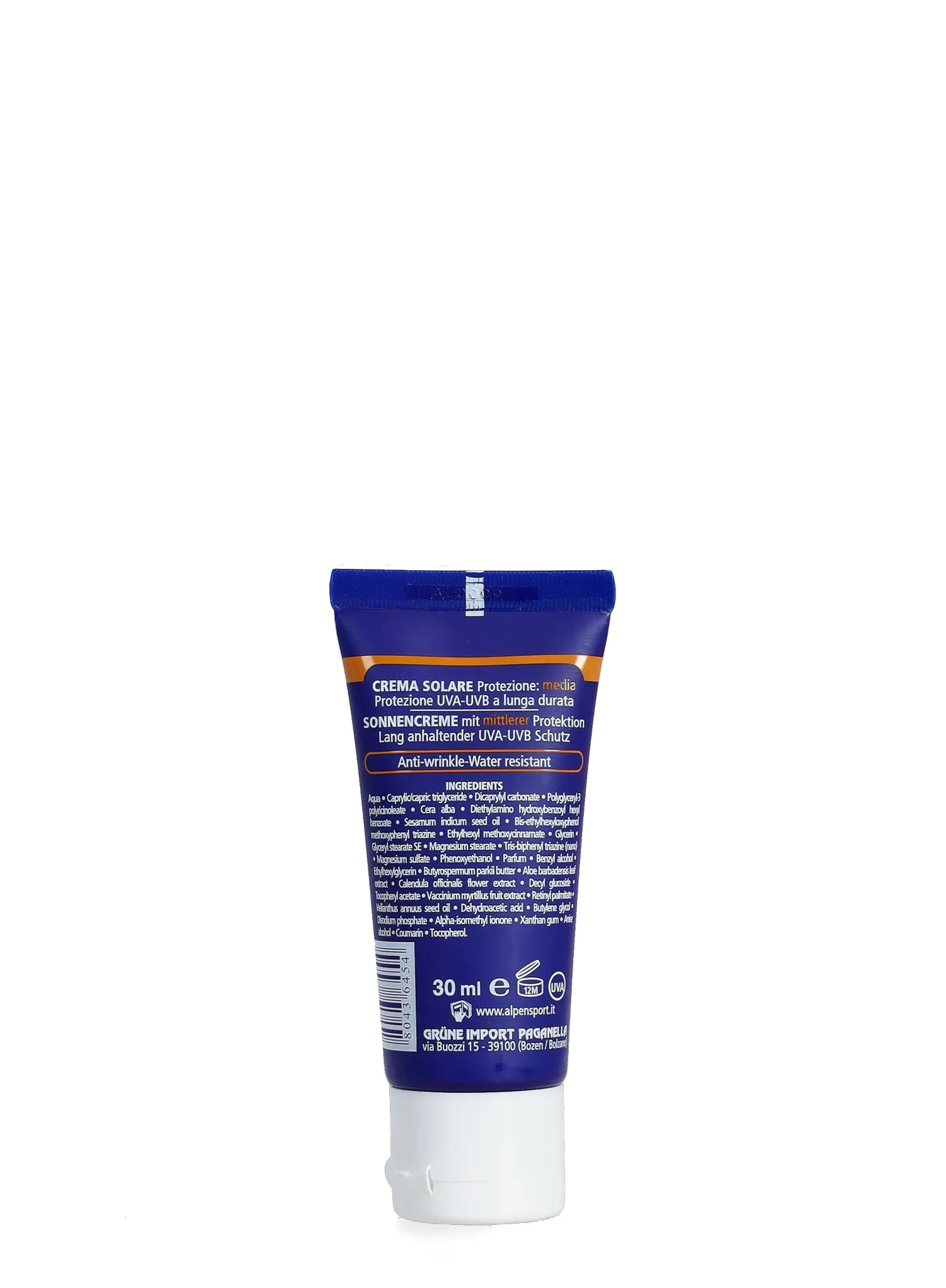 Krema z zaščitnim filtrom Alpen Sun Cream SPF 20 30 ml