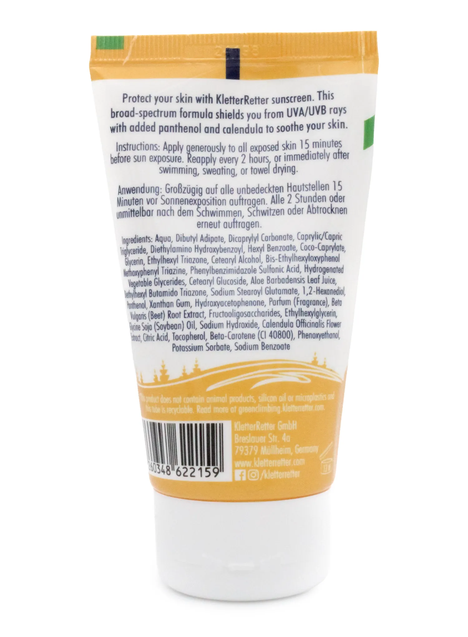 Krema z zaščitnim filtrom Kletter Retter Sun Cream SPF 30 75 ml