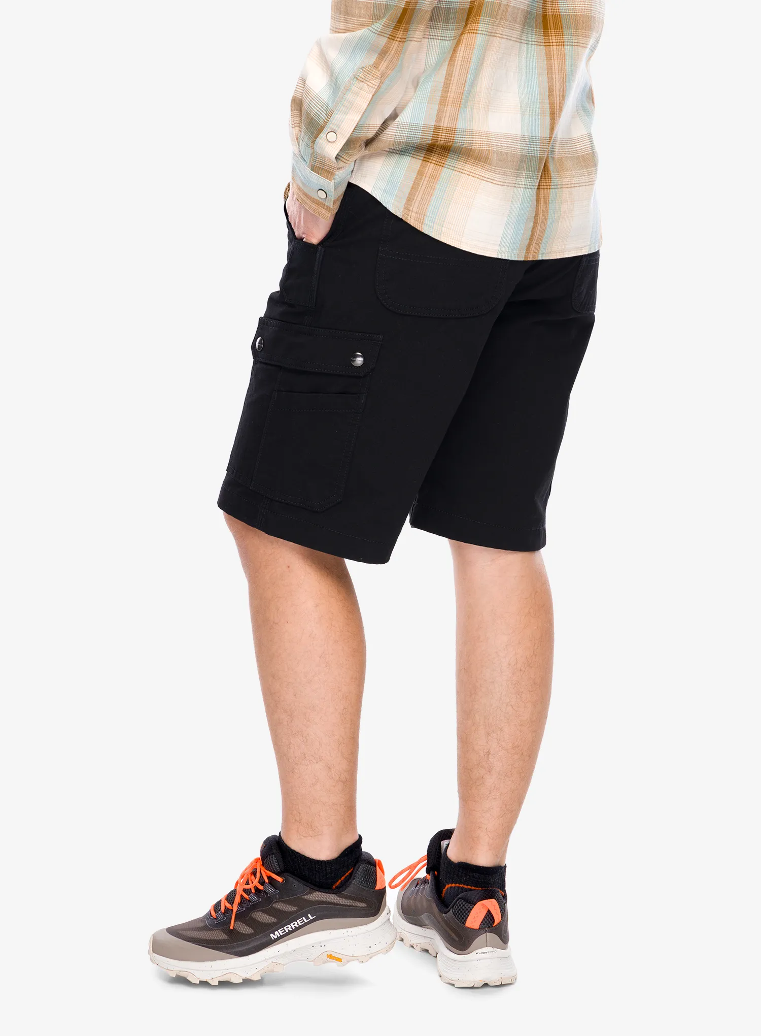 Kratke hlače Carhartt Ripstop Cargo Work Short - black
