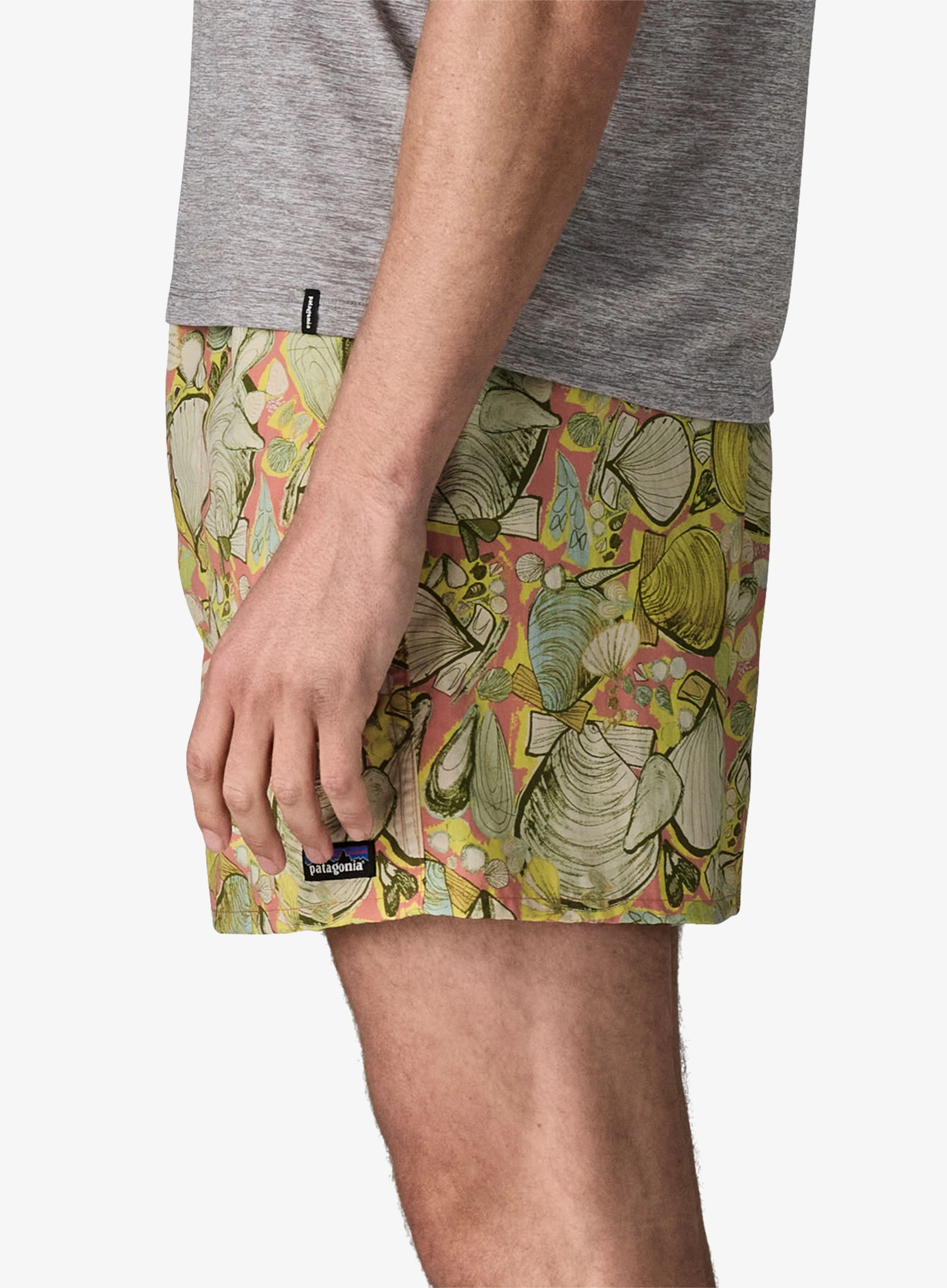 Kratke hlače Patagonia Baggies Shorts 5 - shelly shelly/mellow melon
