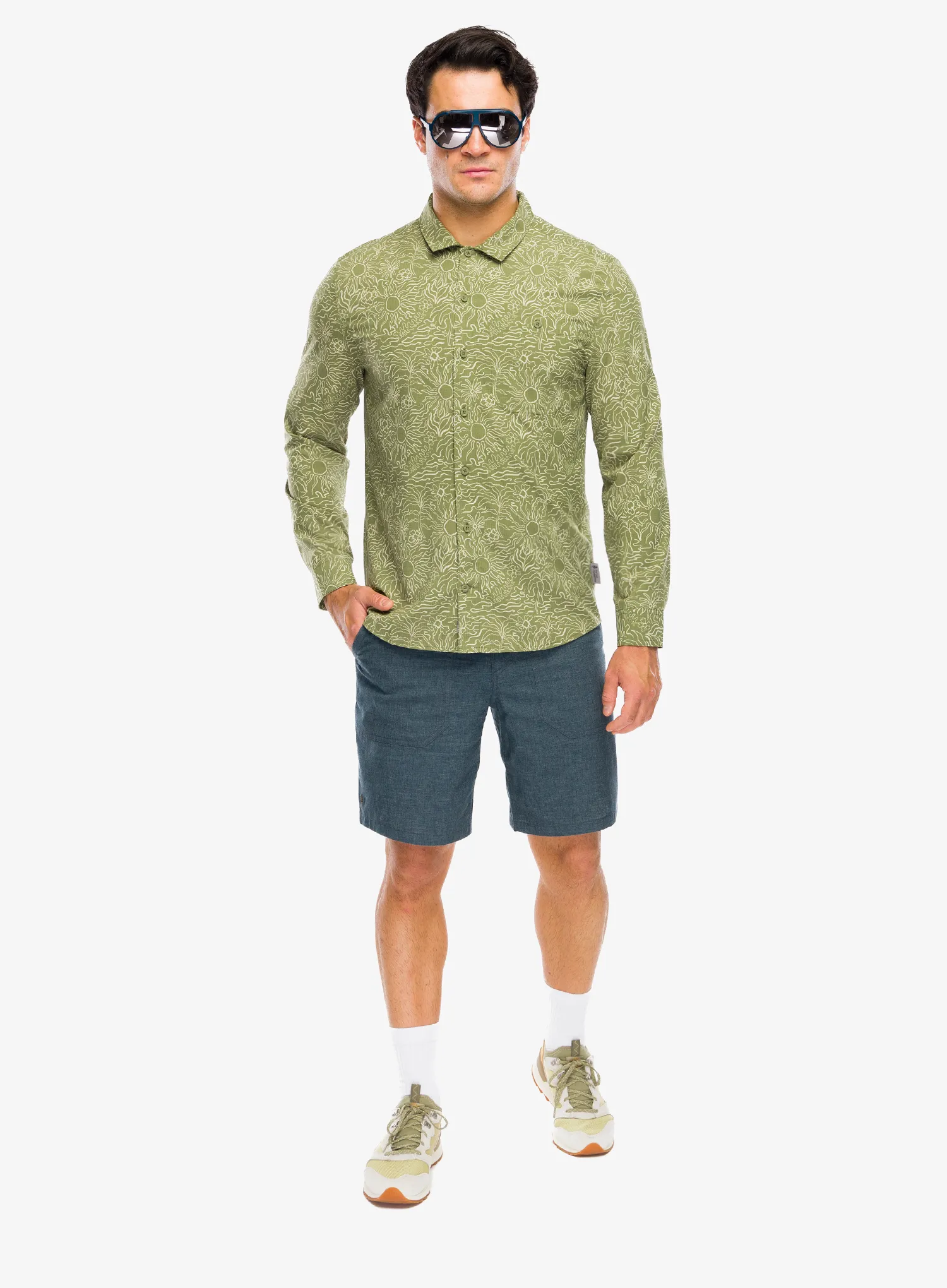 Kratke hlače Royal Robbins Hemp Adventure Short - orion blue