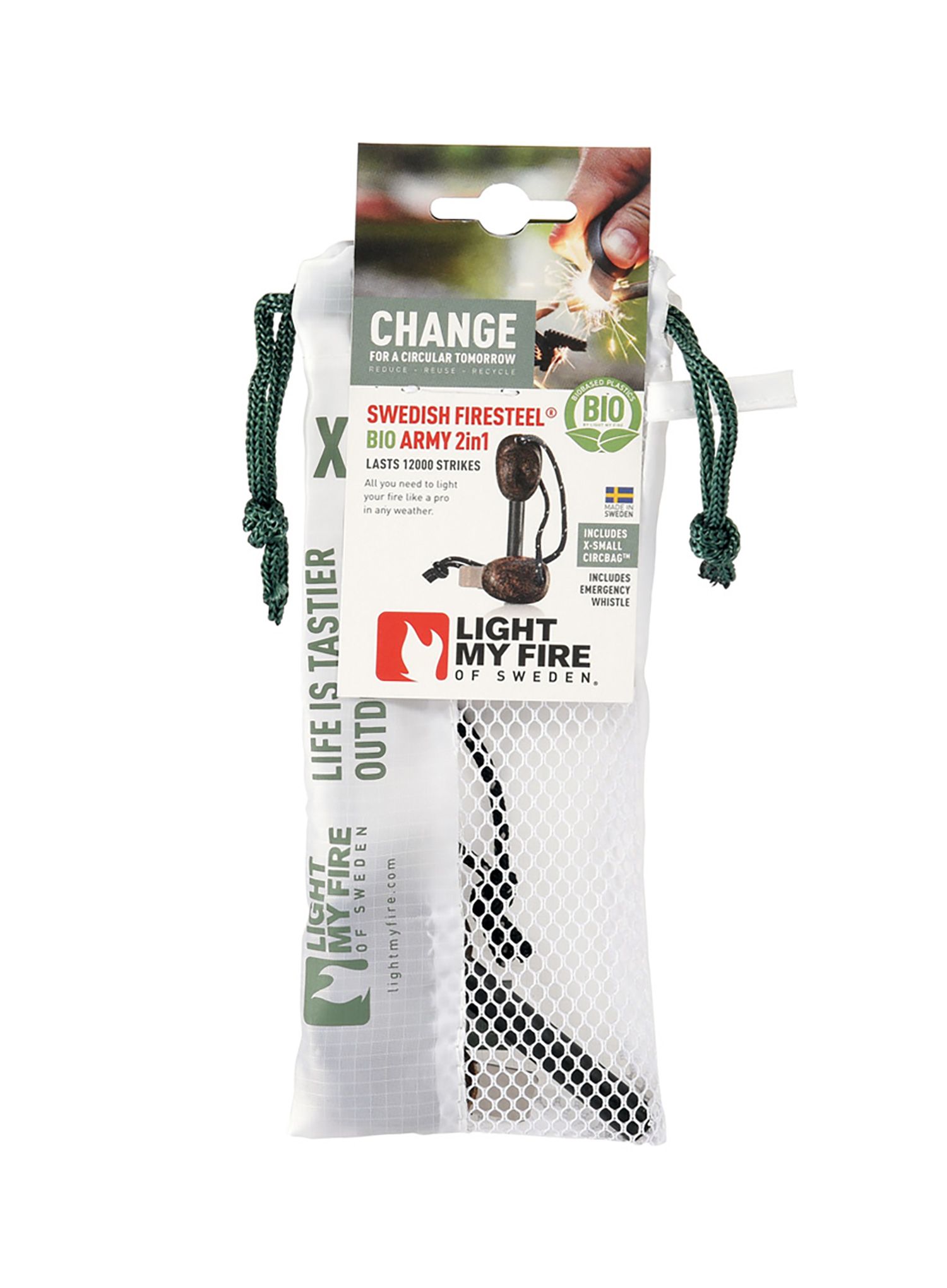 Kresivo Light My Fire Firesteel Bio Army 2in1 - cocoshell
