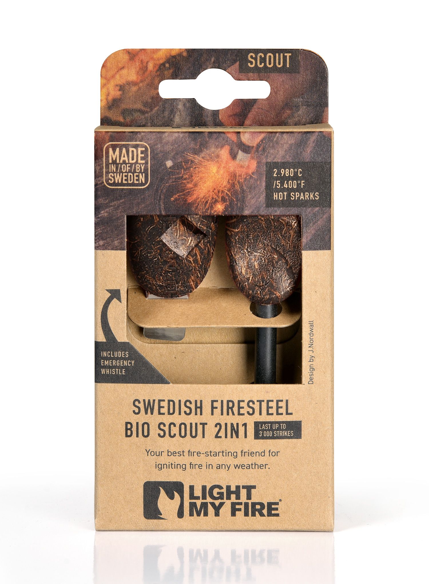 Kresivo Light My Fire Firesteel Bio Scout - cocoshell