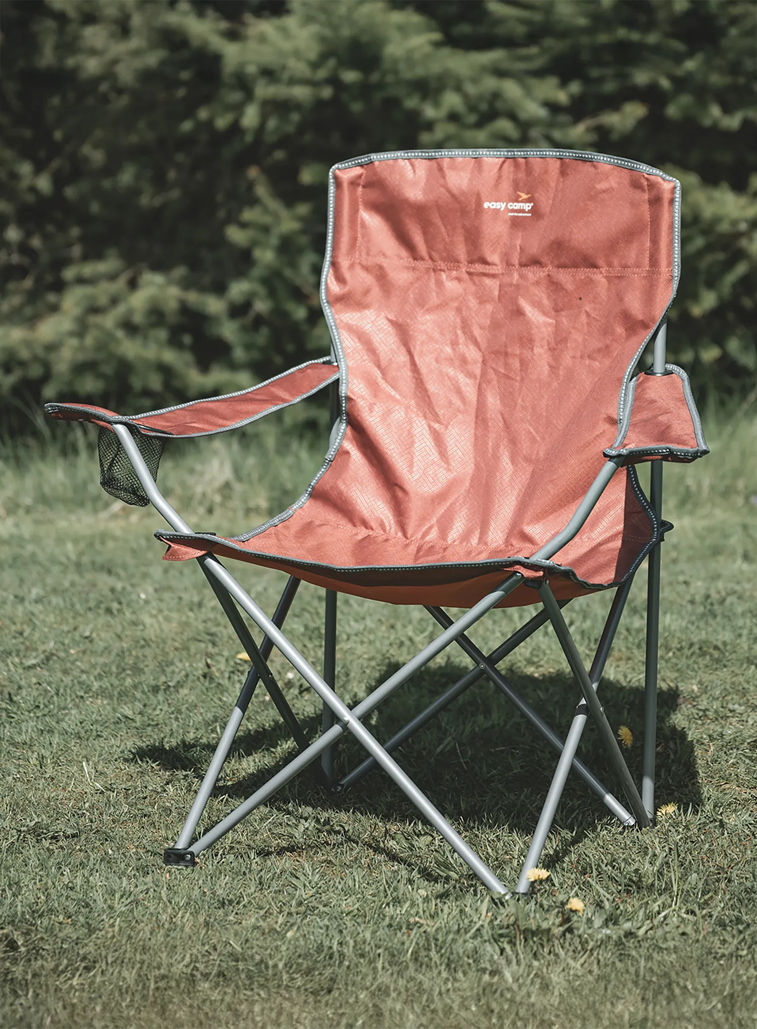 Stol za kampiranje Easy Camp Spruce Arm Chair - clay red