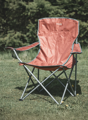 Stol za kampiranje Easy Camp Spruce Arm Chair - clay red