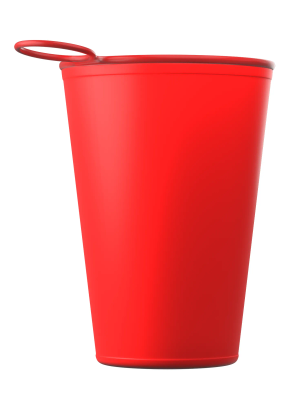 Zložljiv lonček Compressport Fast Cup 200 ml - red