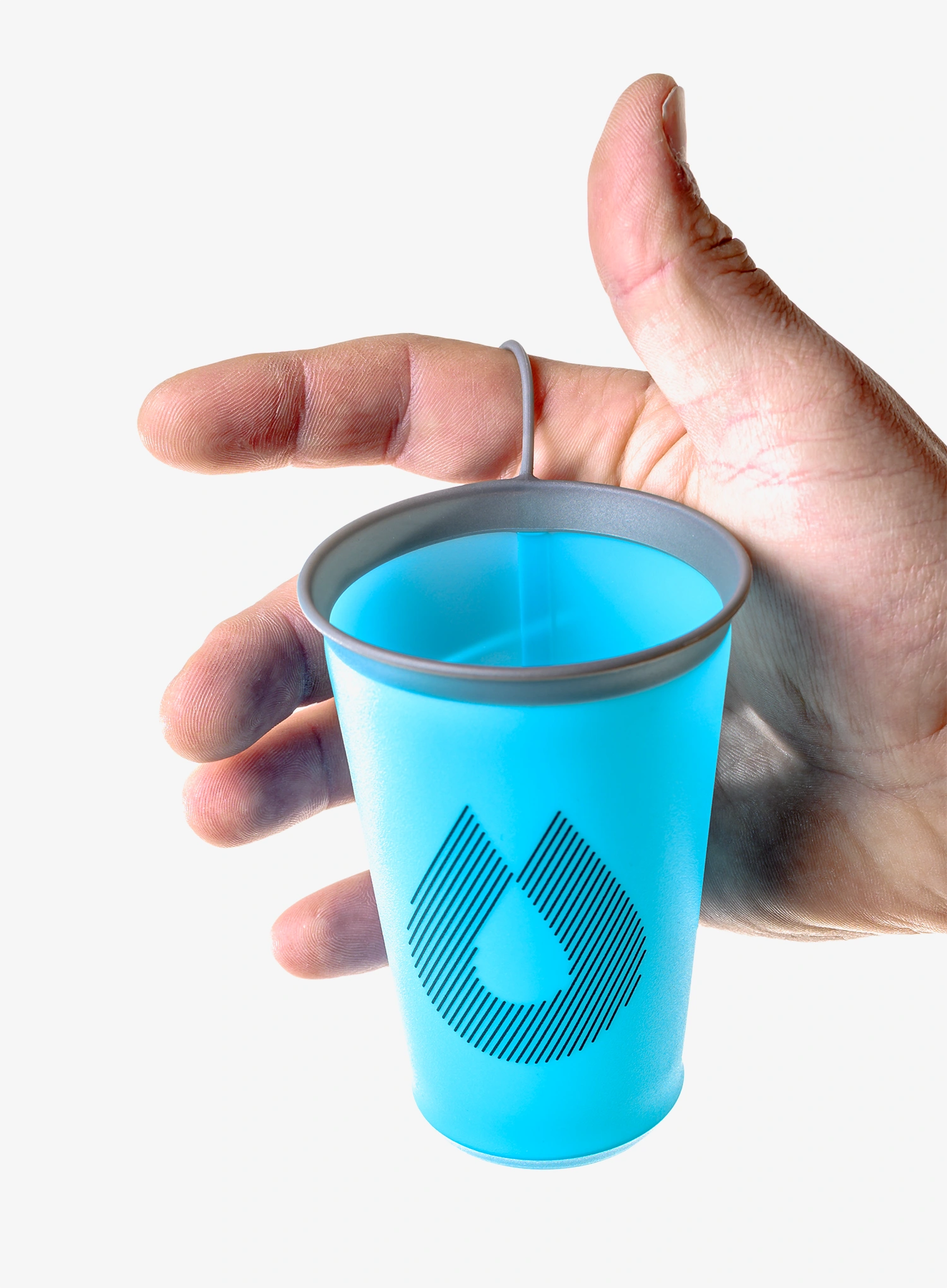 Zložljiv lonček HydraPak Speedcup 2-Pack (0,2 l) - malibu blue