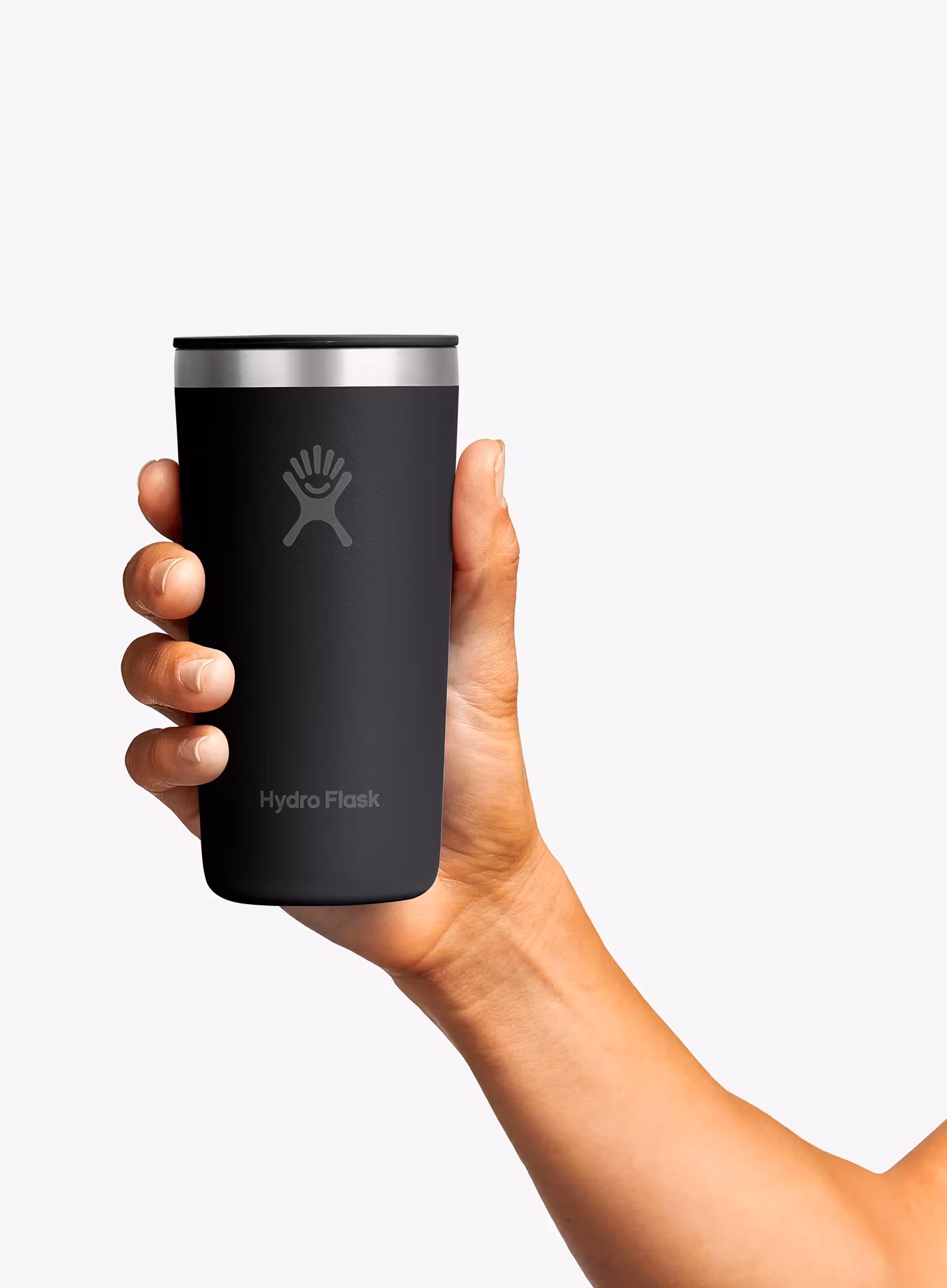 Termo lonček Hydro Flask 12 Oz All Around Tumbler Press-In Lid (355 ml) - black