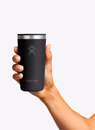 Termo lonček Hydro Flask 12 Oz All Around Tumbler Press-In Lid (355 ml) - black