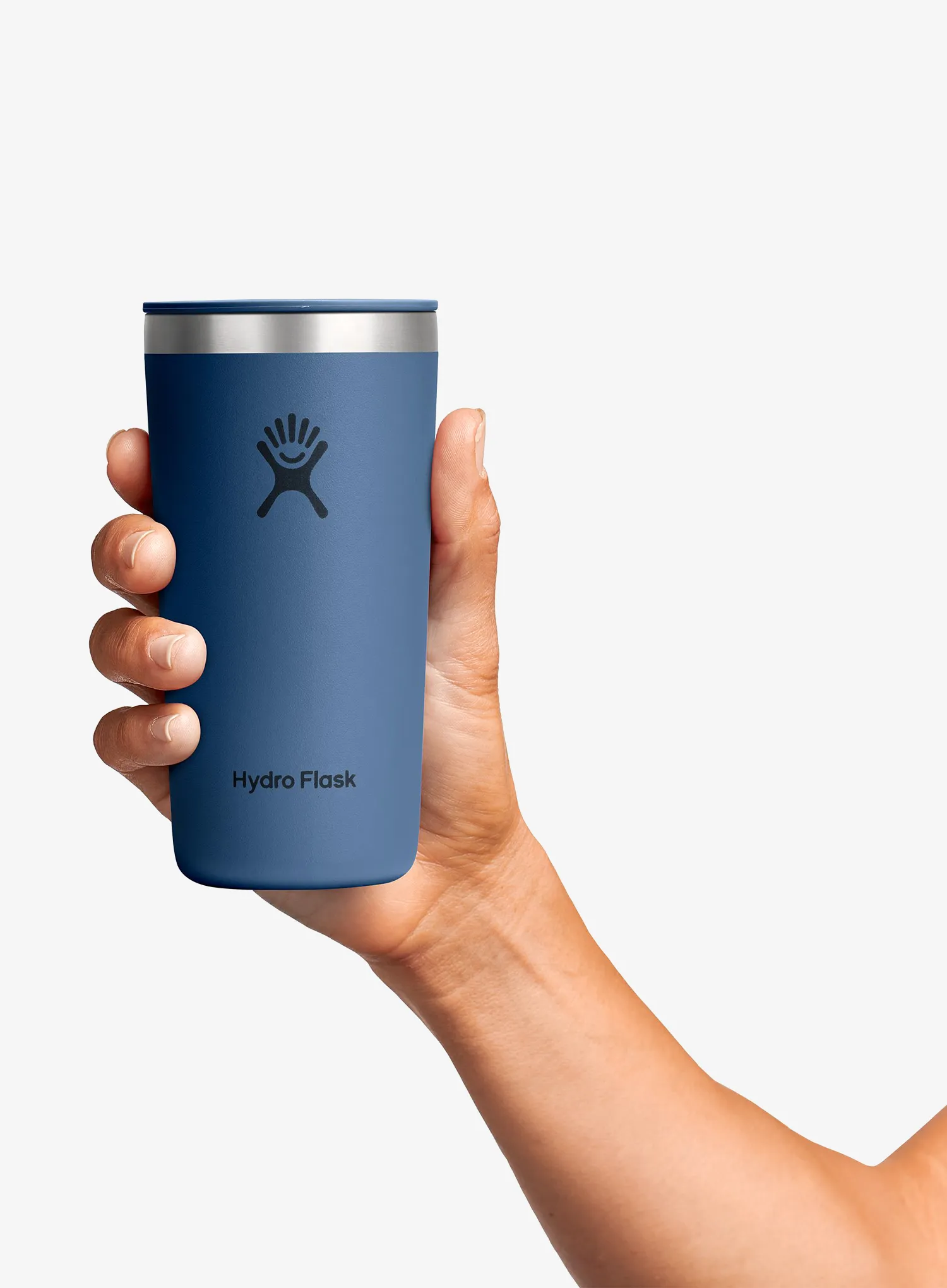 Termo lonček Hydro Flask 12 Oz All Around Tumbler Press-In Lid (355 ml) - harbor blue
